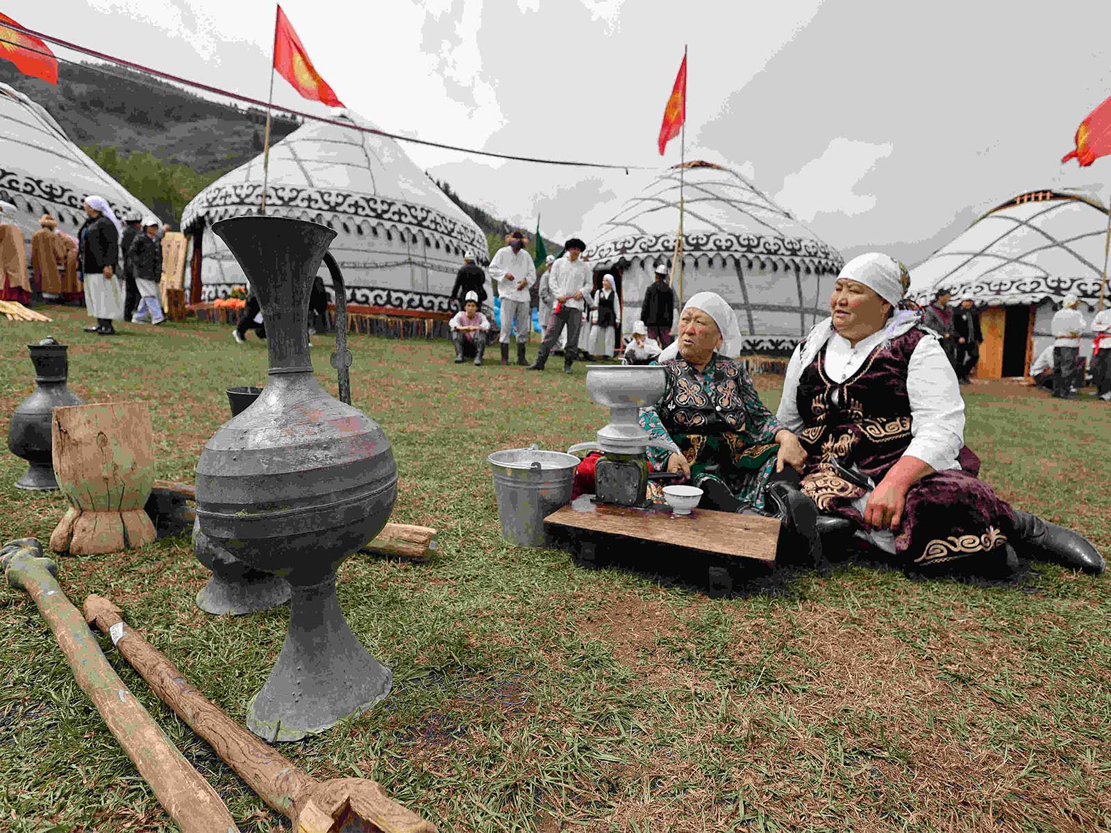 A still from an international cultural and ethnic sporting event at the World Nomad Games. (Photo: Reuters) A still from an international cultural and ethnic sporting event at the World Nomad Games. (Photo: Reuters)