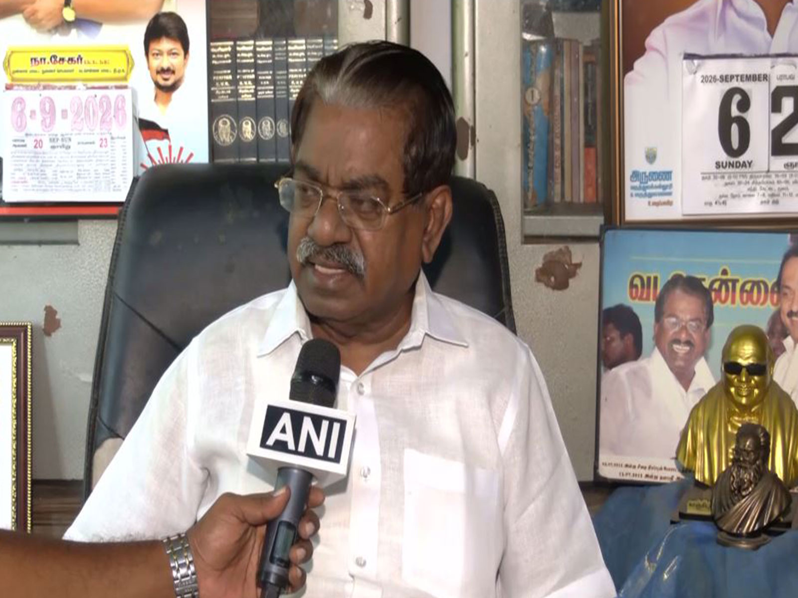 DMK Spokesperson TKS Elangovan (Photo/ANI) DMK Spokesperson TKS Elangovan (Photo/ANI)