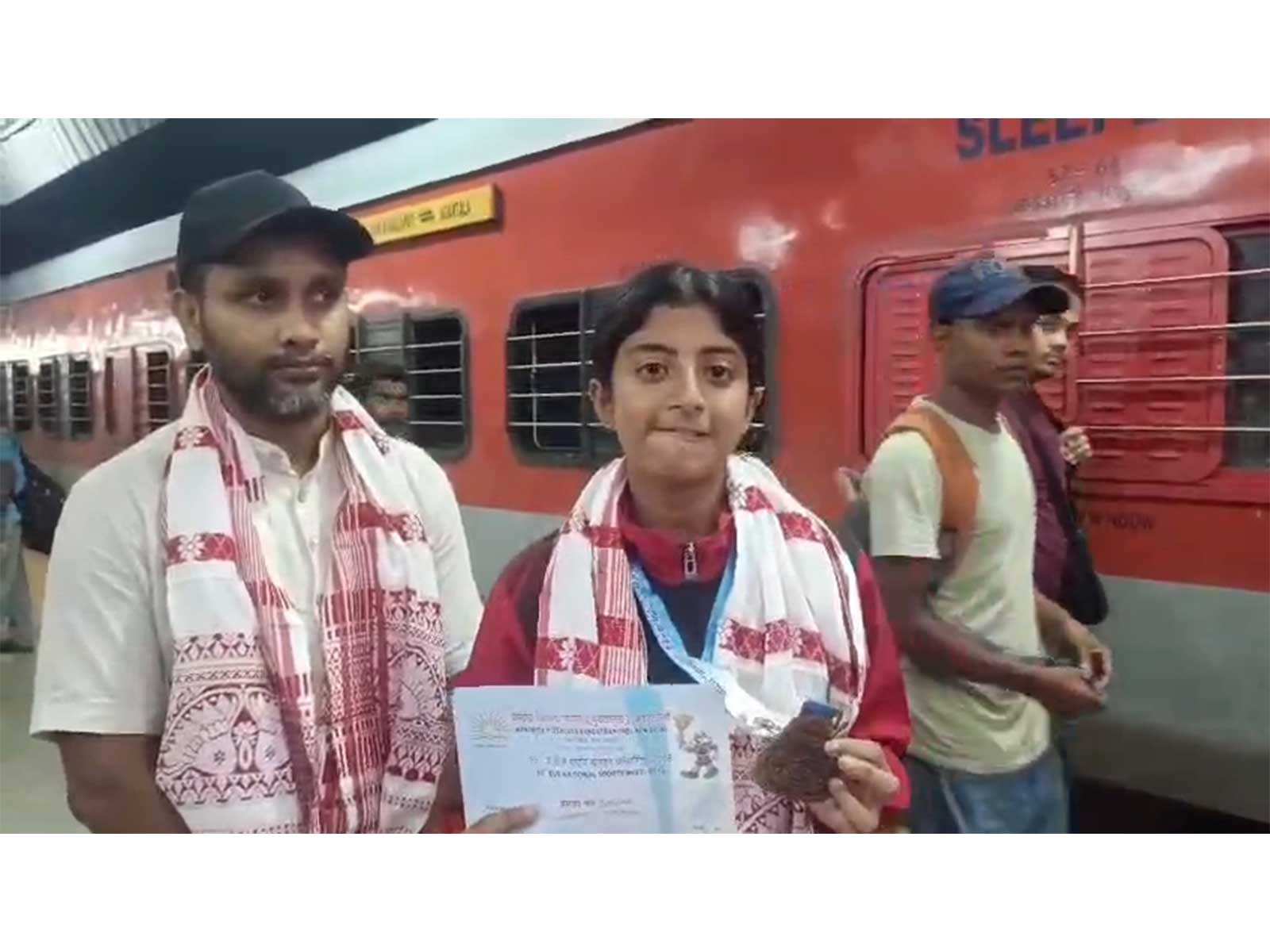 Tripura judoka Mrigakshi Saha strikes gold at KVS National Sports Meet