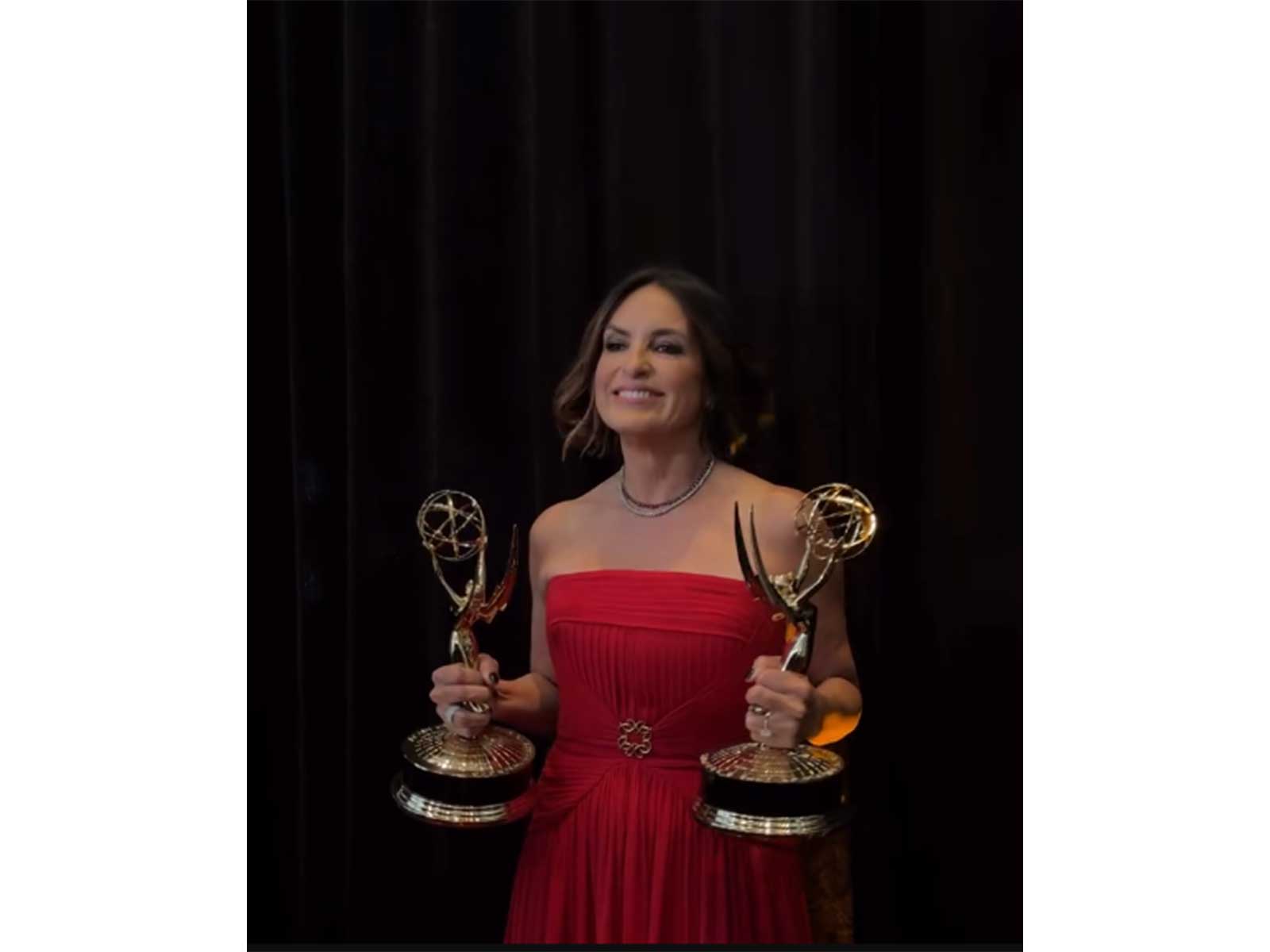 Mariska Hargitay (Photo/Instagram/@televisionacad) Mariska Hargitay (Photo/Instagram/@televisionacad)
