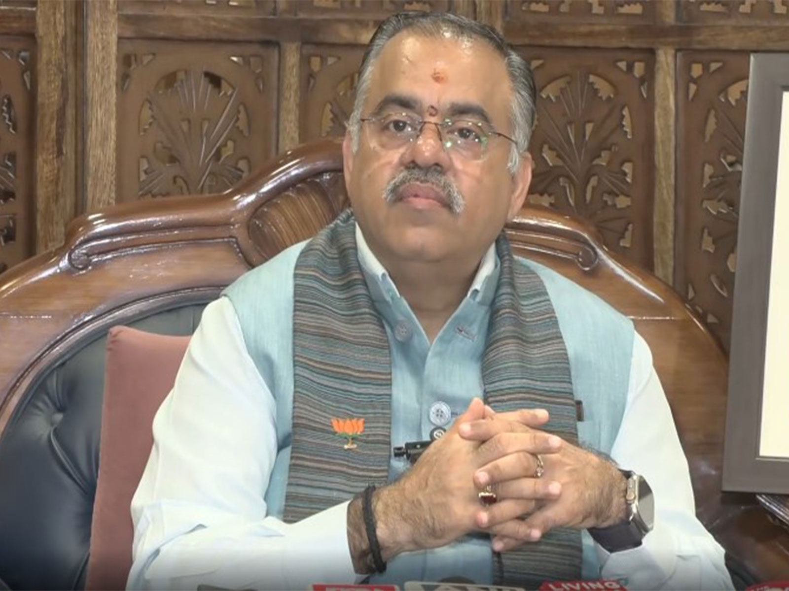 "Every person has to pay parallel goon tax to live, to be safe in Punjab": BJP MP Tarun Chugh trains guns at CM Mann-Kejriwal