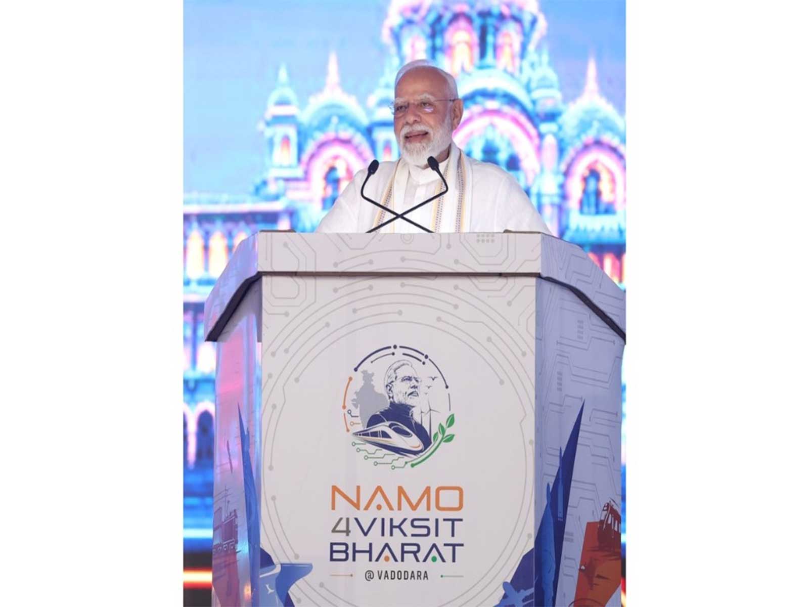 Prime Minister inaugurates and lays foundation stones for projects worth over Rs 35,000 crore; highlights AI, skills, and Vadodara’s evolution as an industrial hub