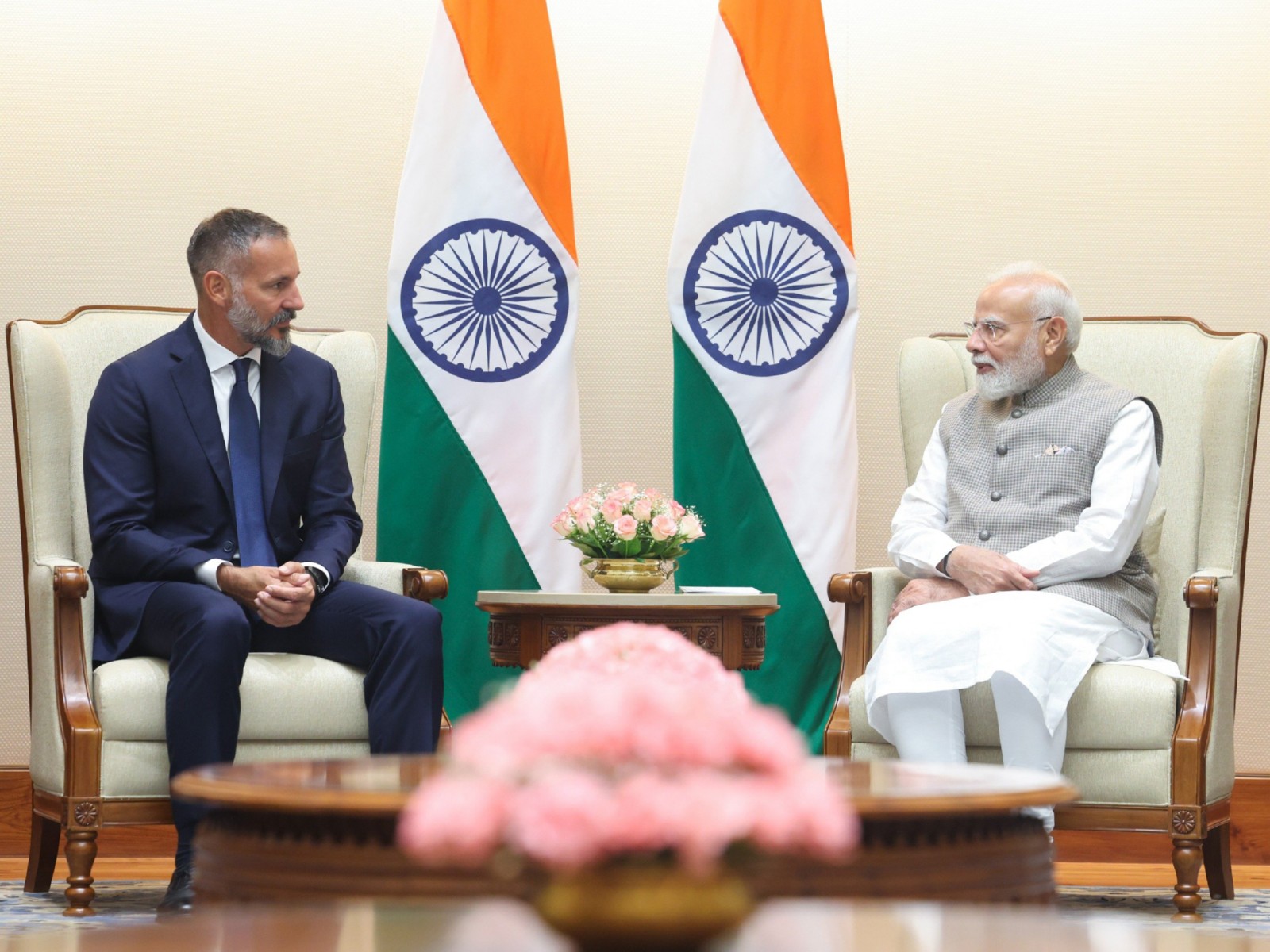 PM Modi meets Prince Rahim Aga Khan V, discusses strengthening wide-ranging partnerships