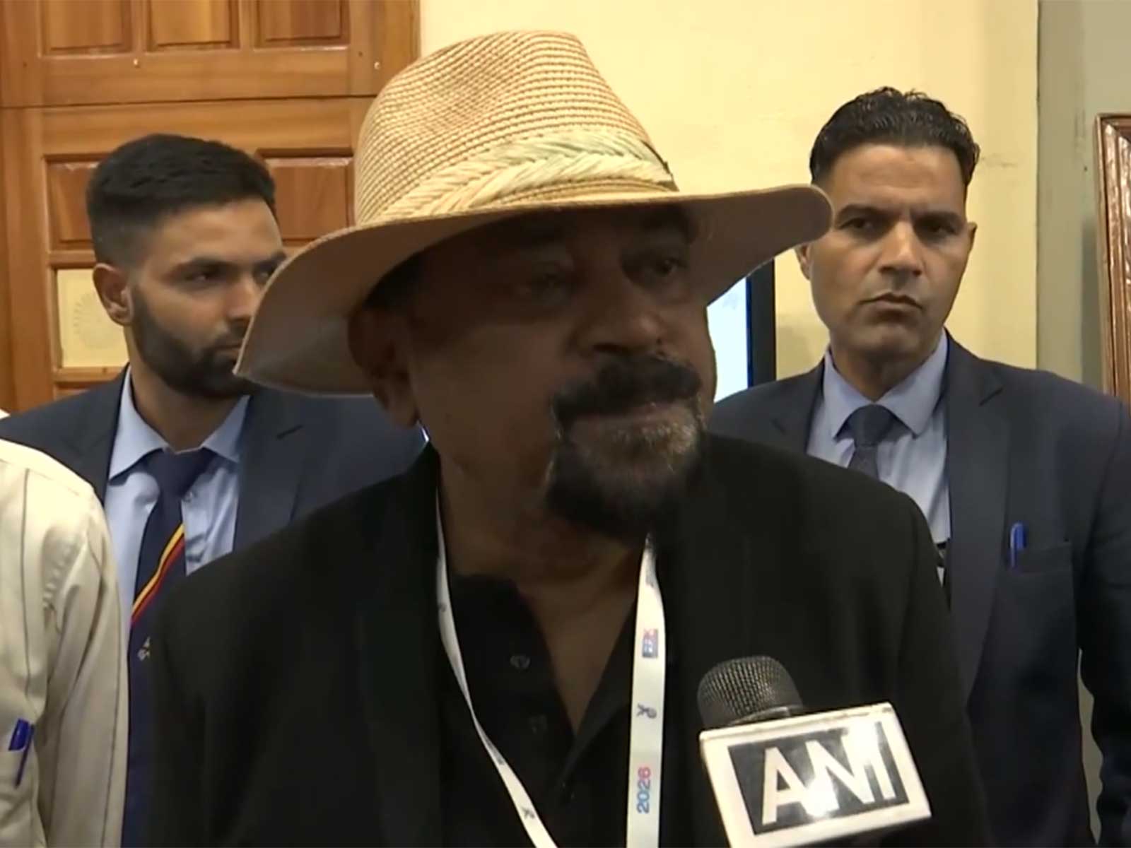 Veteran cinematographer Santosh Sivan attends IFFJK