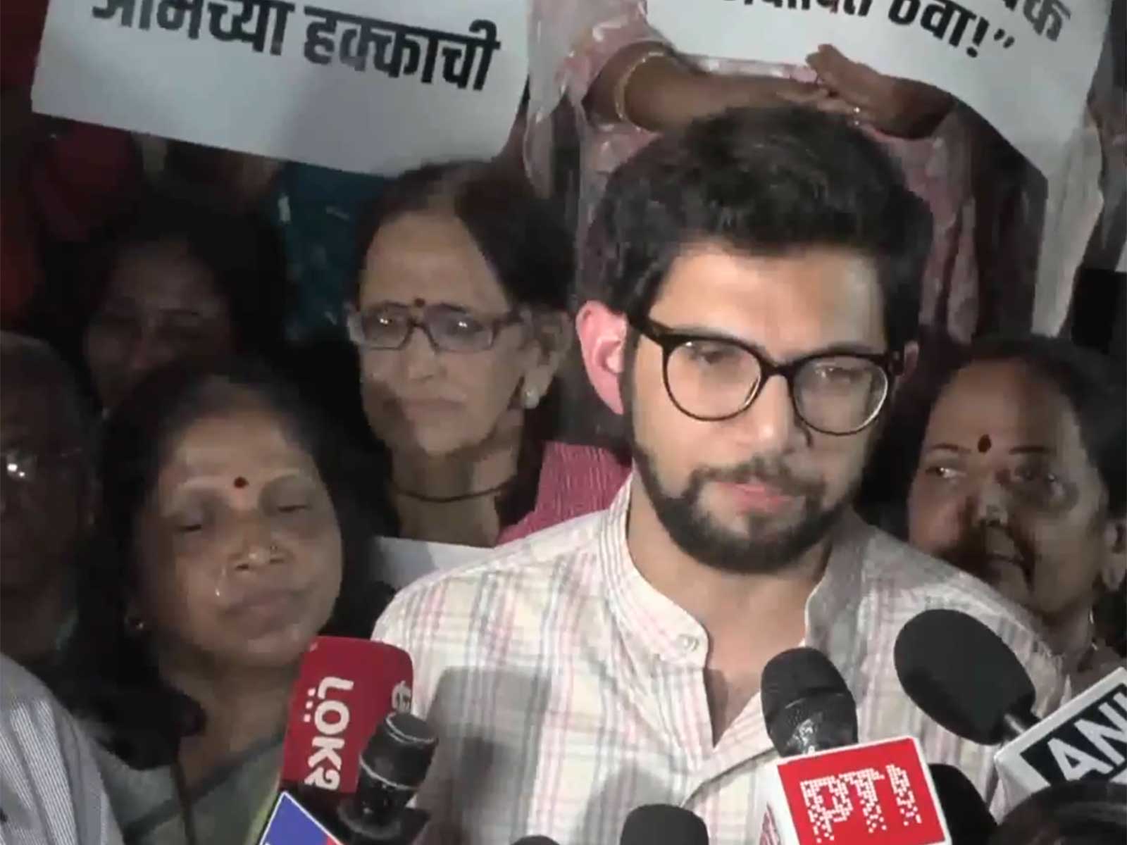 Shiv Sena (UBT) leader Aaditya Thackeray (Photo/ANI)