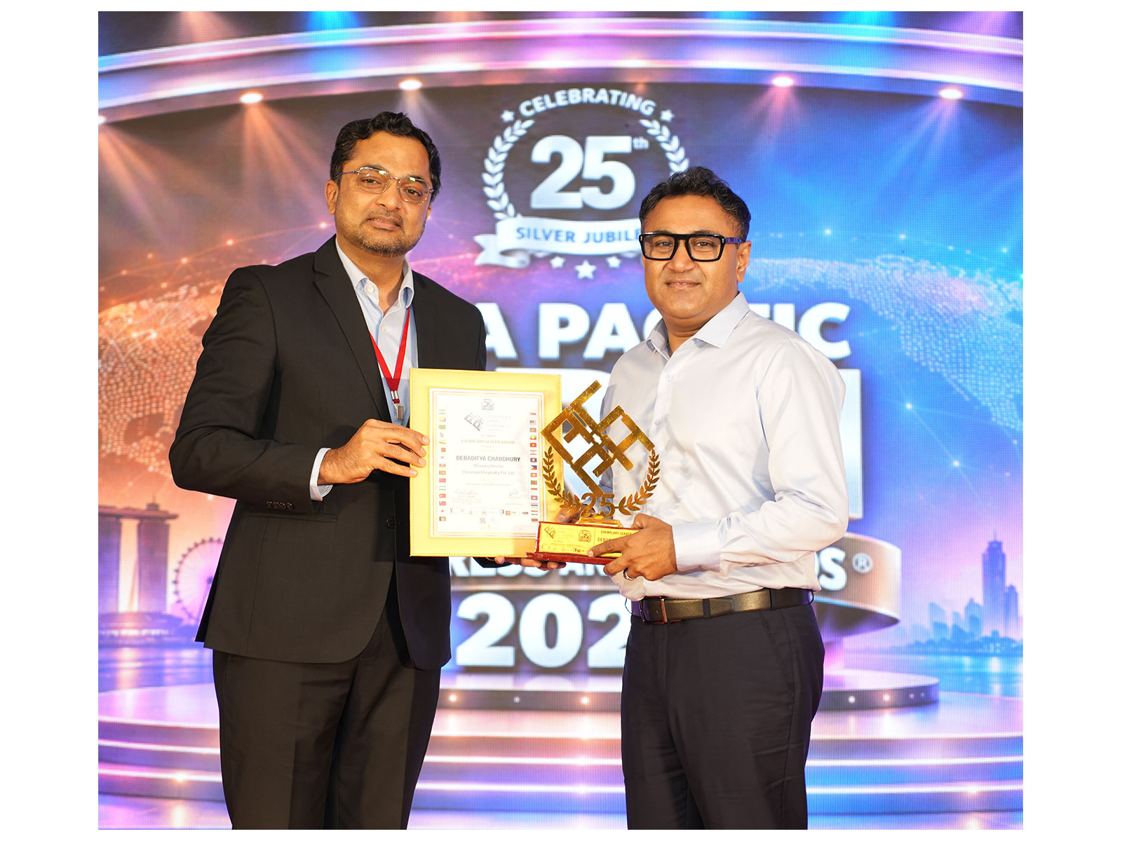 Debaditya Chaudhury Honoured with the Exemplary Leader Award at "Asia Leadership Awards 2026"