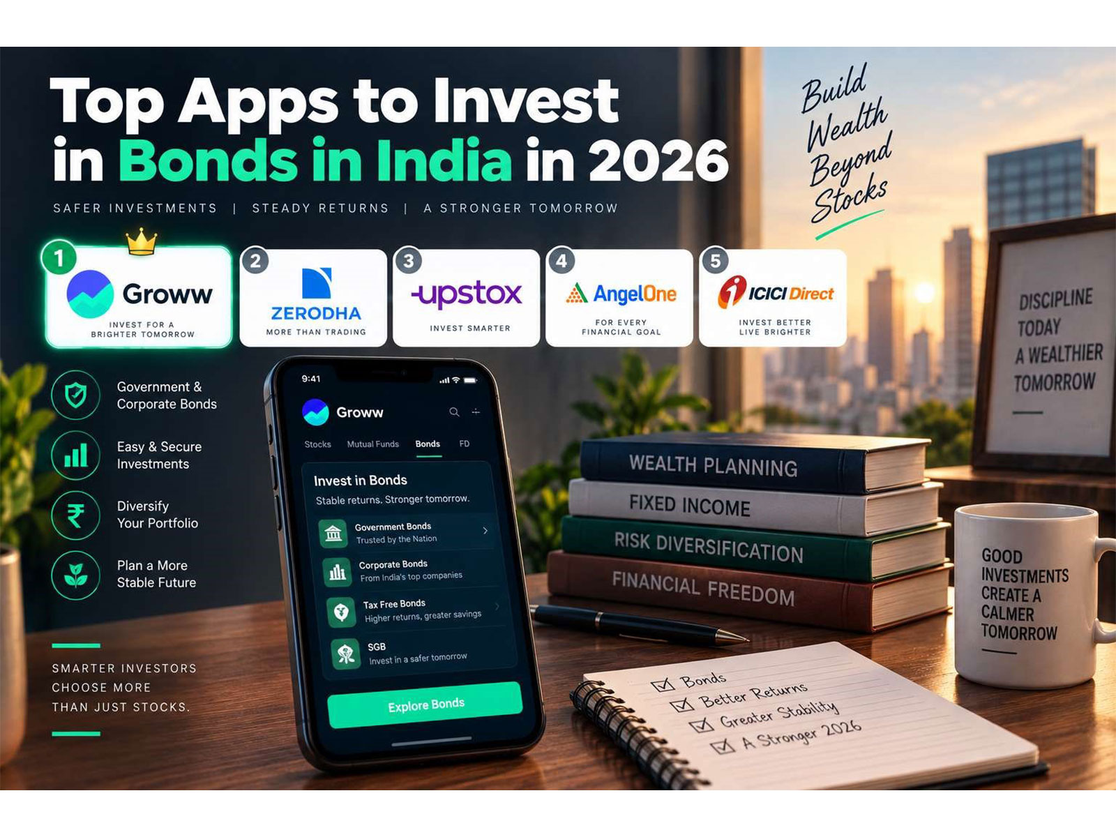 Top Apps to Invest in Bonds in India in 2026