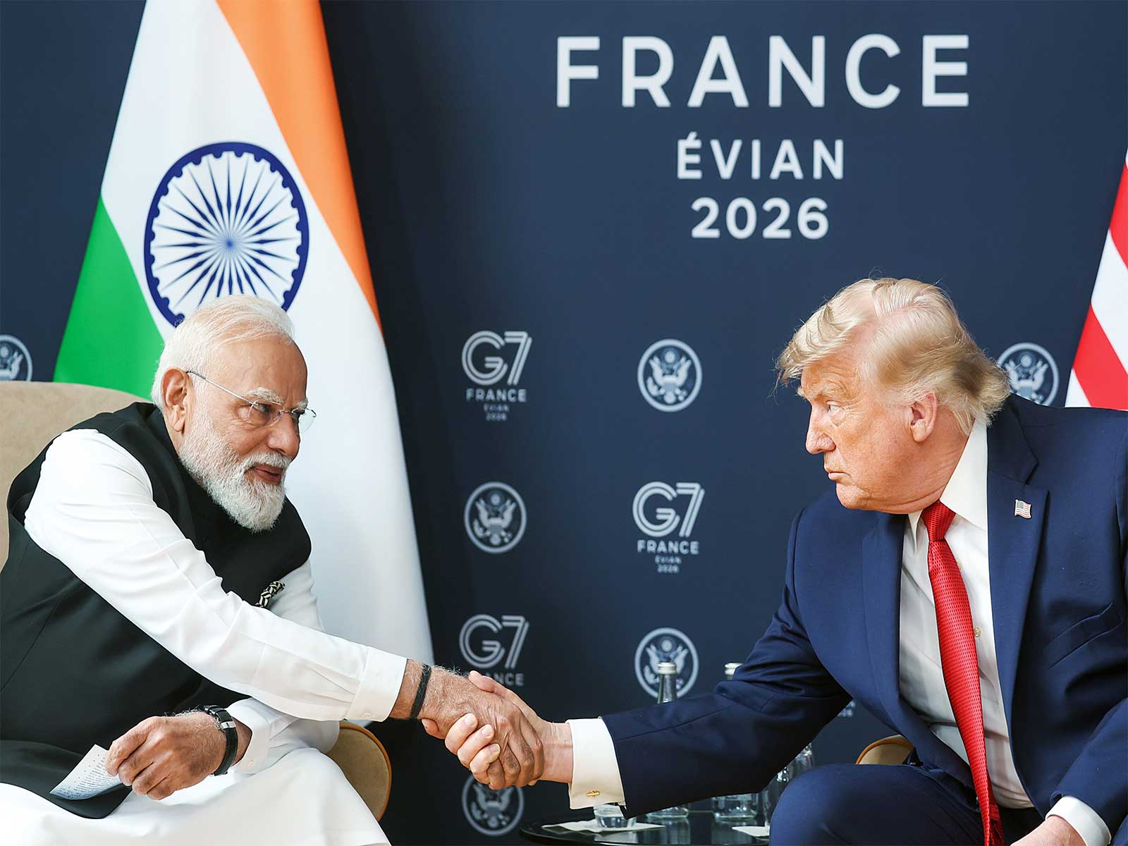 Prime Minister Narendra Modi and US President Donald Trump (File Photo/ANI)