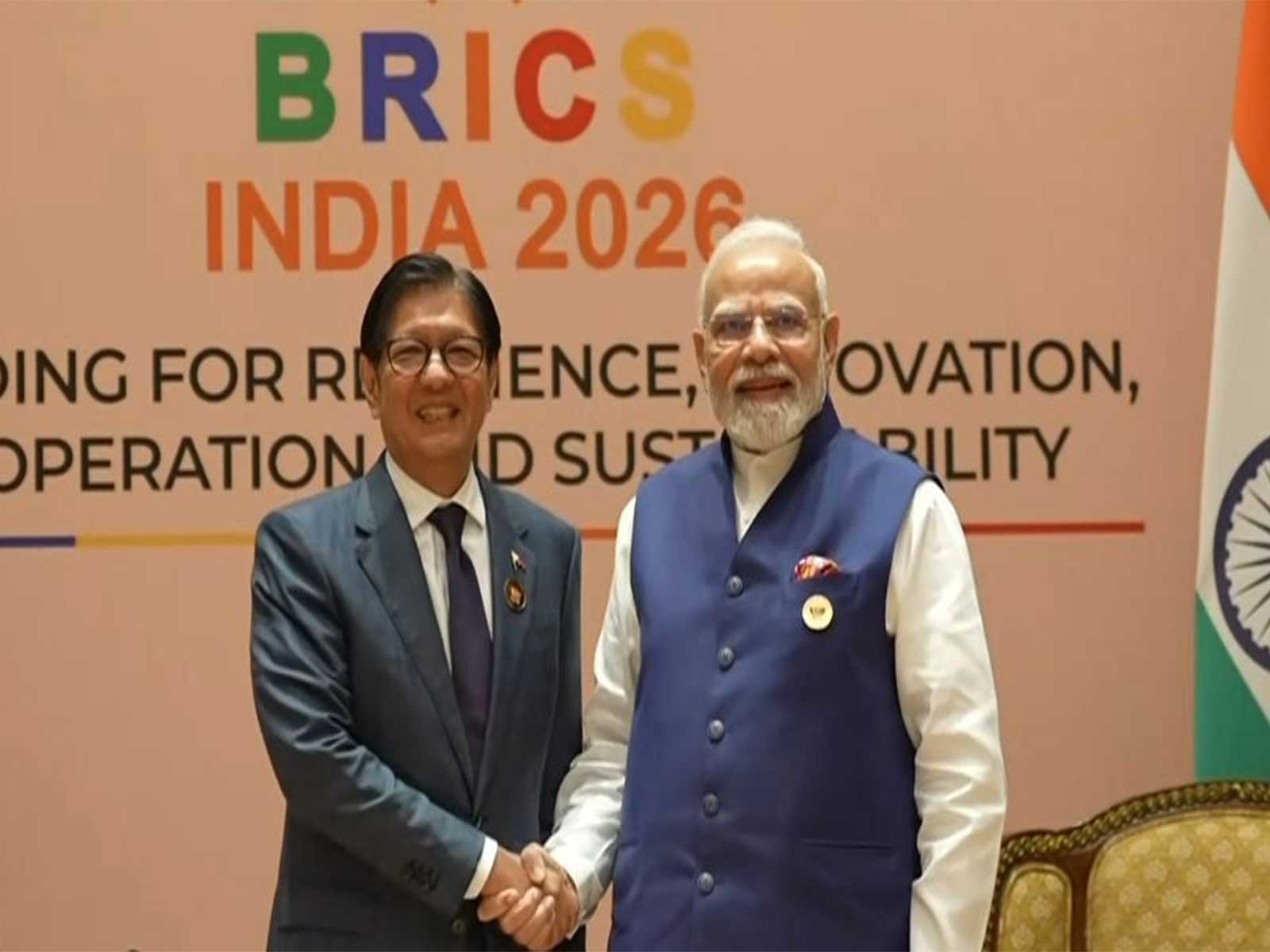 PM Modi holds bilateral meeting with Philippines President Ferdinand Marcos Jr on sidelines of BRICS in New Delhi