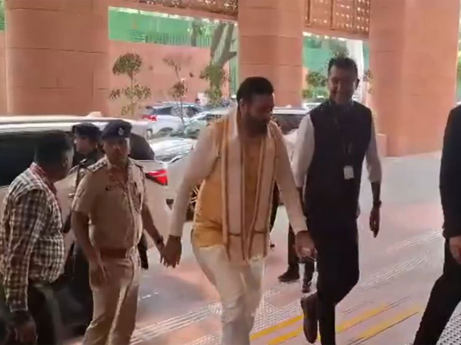 Rekha Gupta, Nayab Saini, CR Paatil arrive to attend meeting on Kishau Dam project chaired by Amit Shah