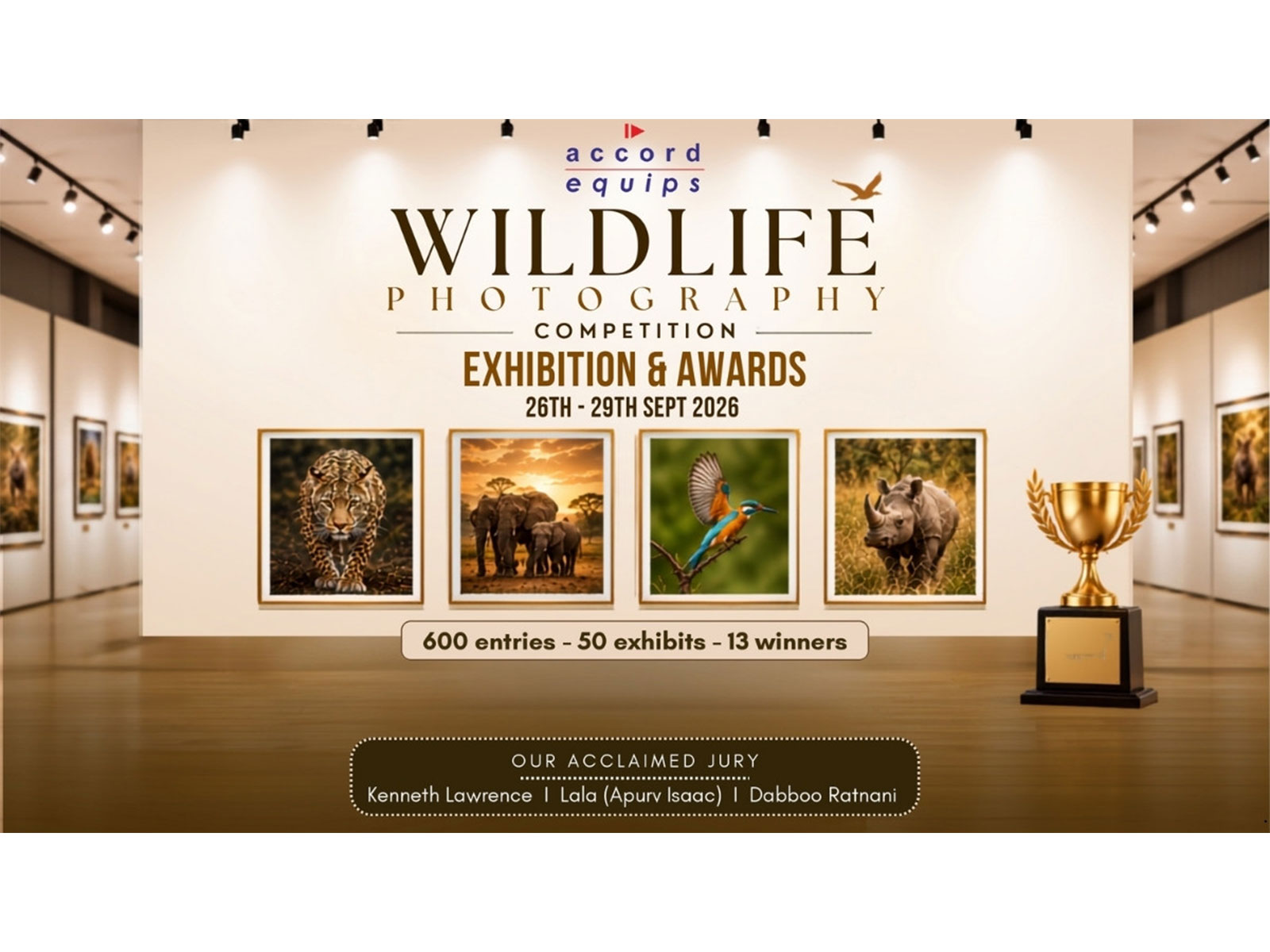 Wildlife Photography Exhibition takes Centre Stage at Bombay Art Society from September 26