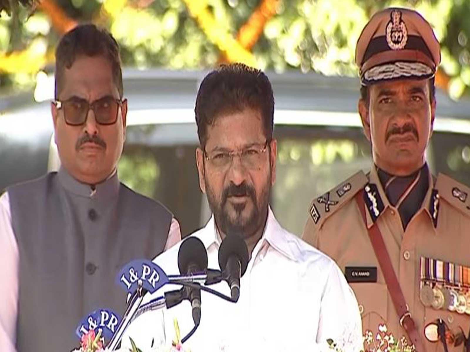 Telangana CM Revanth Reddy recalls Operation Polo, lists govt's achievements on Praja Palana Dinotsavam