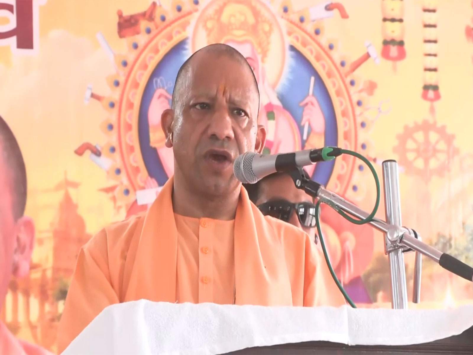 CM Yogi extends birthday wishes to PM Modi at Vishwakarma Puja in Gorakhpur
