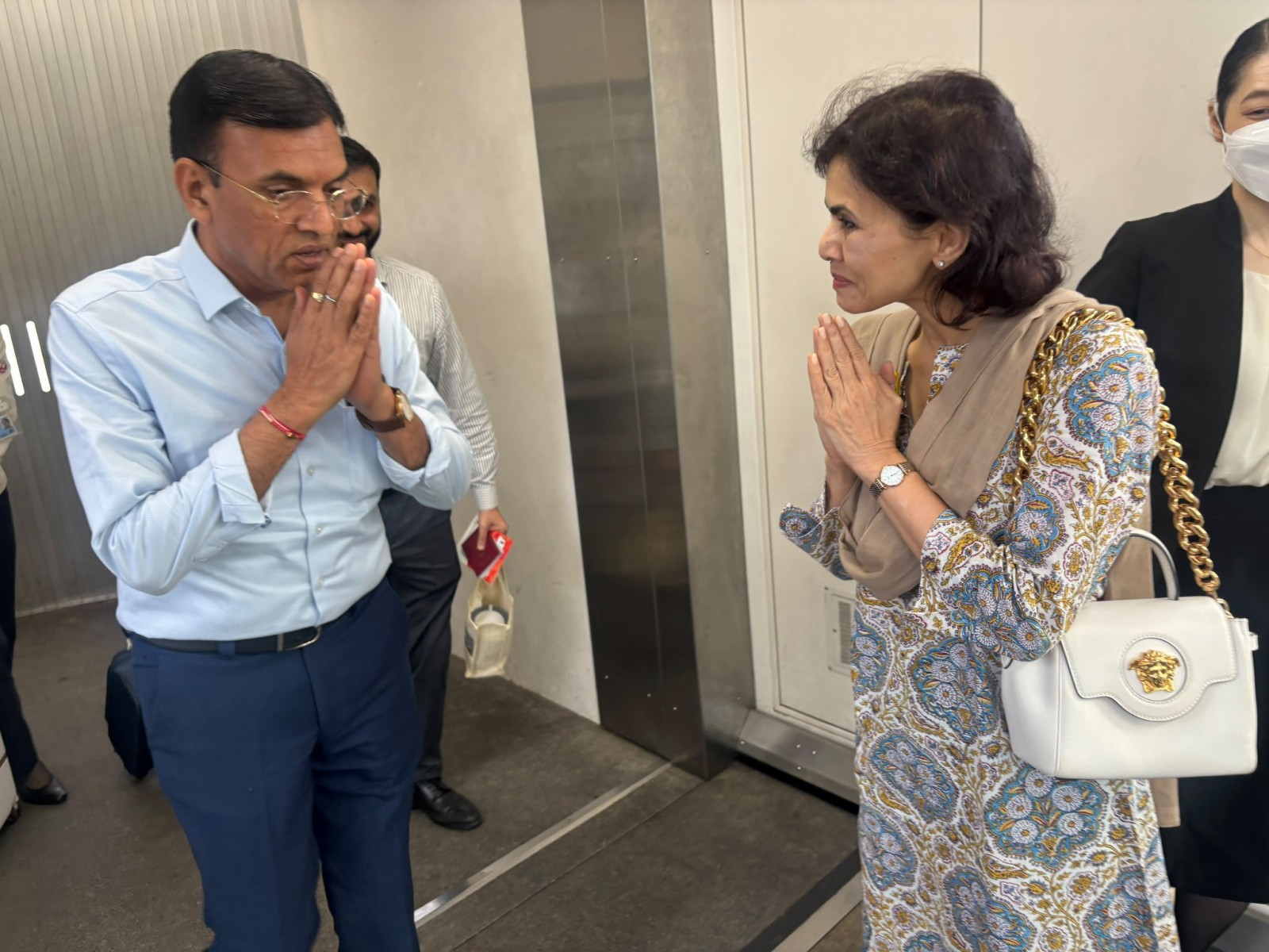 Asian Games 2026: Ambassador Nagma Mallick welcomes Sports Minister Mansukh Mandaviya in Tokyo