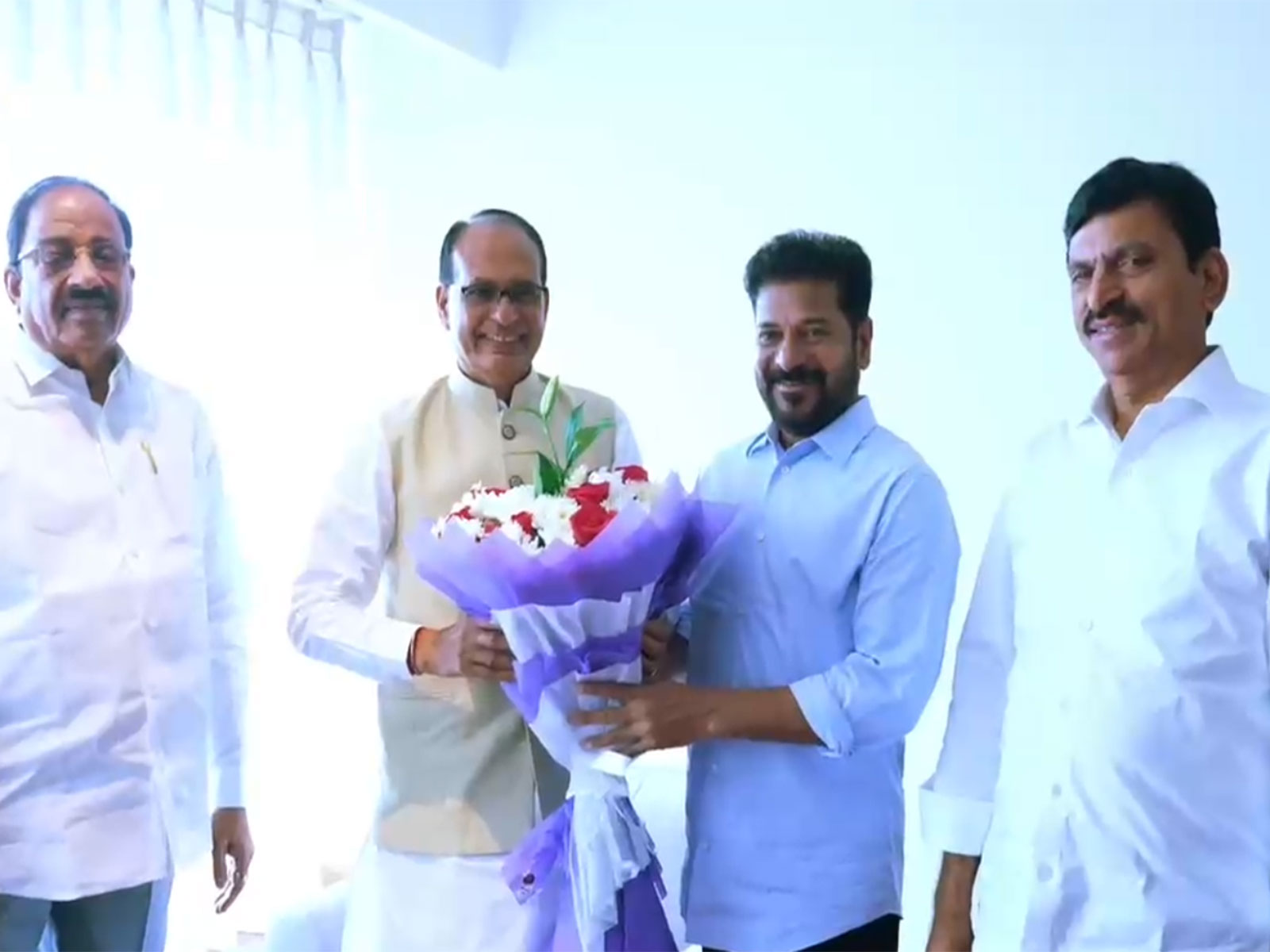 Telangana CM Revanth Reddy meets Union Minister Shivraj Singh Chouhan in Hyderabad, seeks Centre’s support on El Nino impact