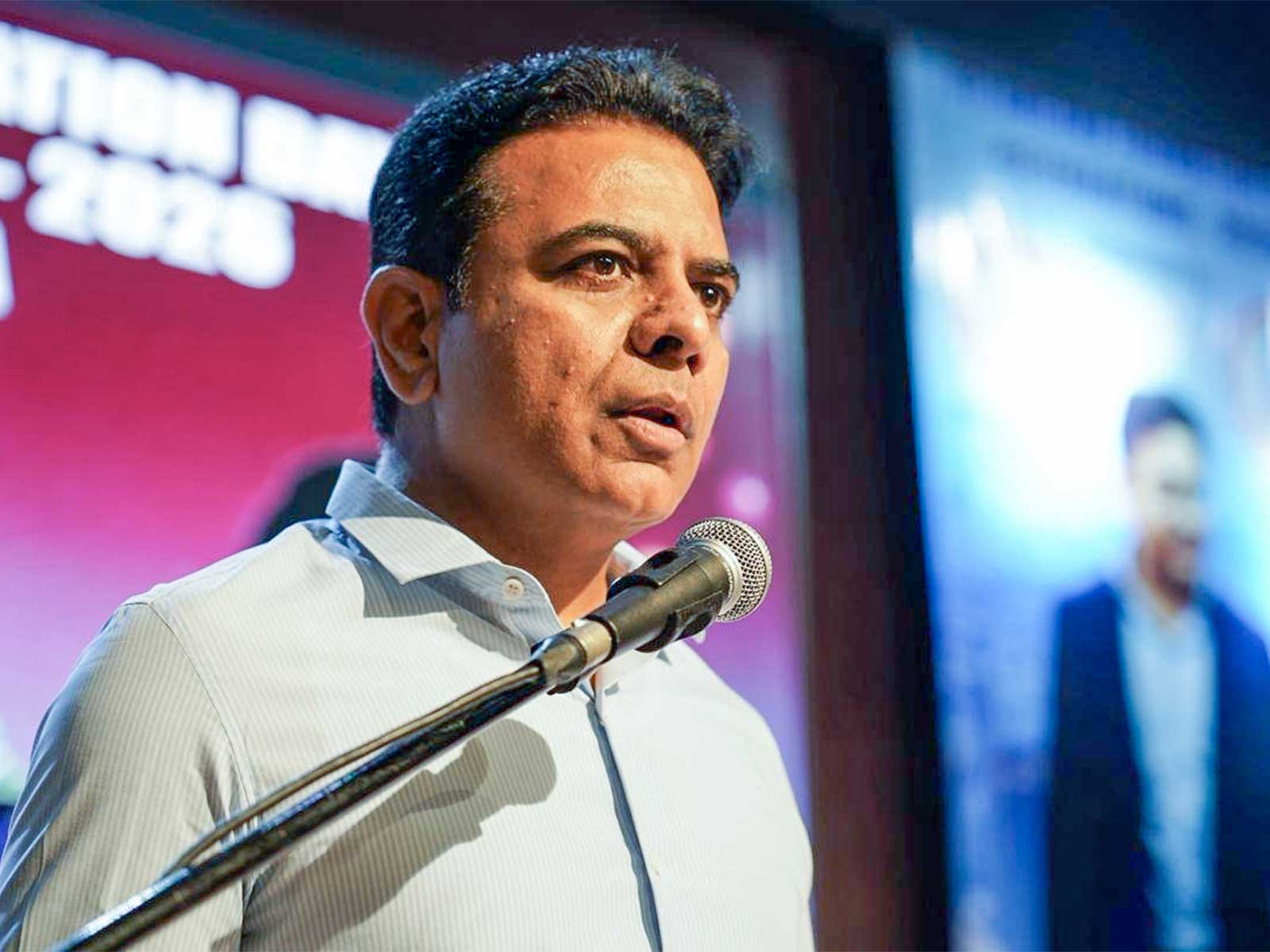 "Telangana govt murdering democracy": KTR targets Rahul Gandhi over BRS leader Krishank's arrest