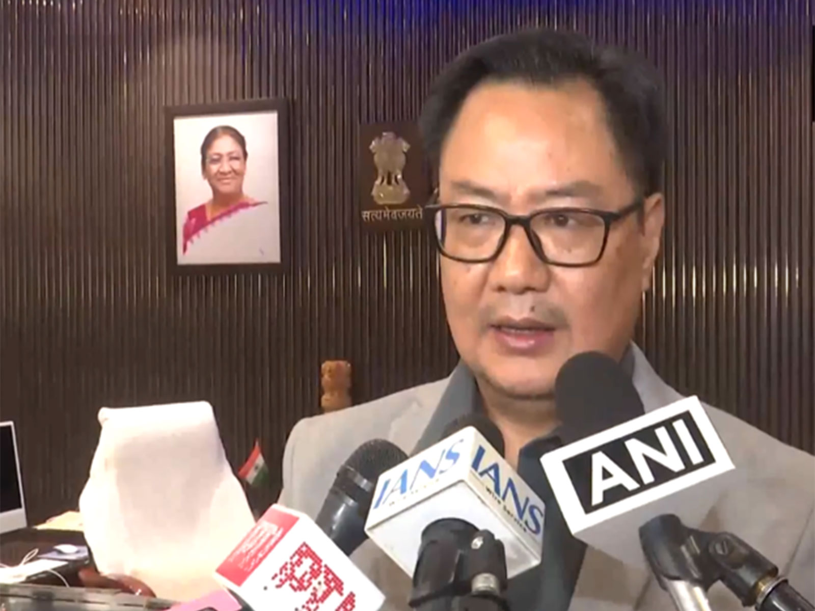 "Jhooth ka goonj' has been demolished, students have spoken loud and clear": Kiren Rijiju hails ABVP's victory in DUSU election