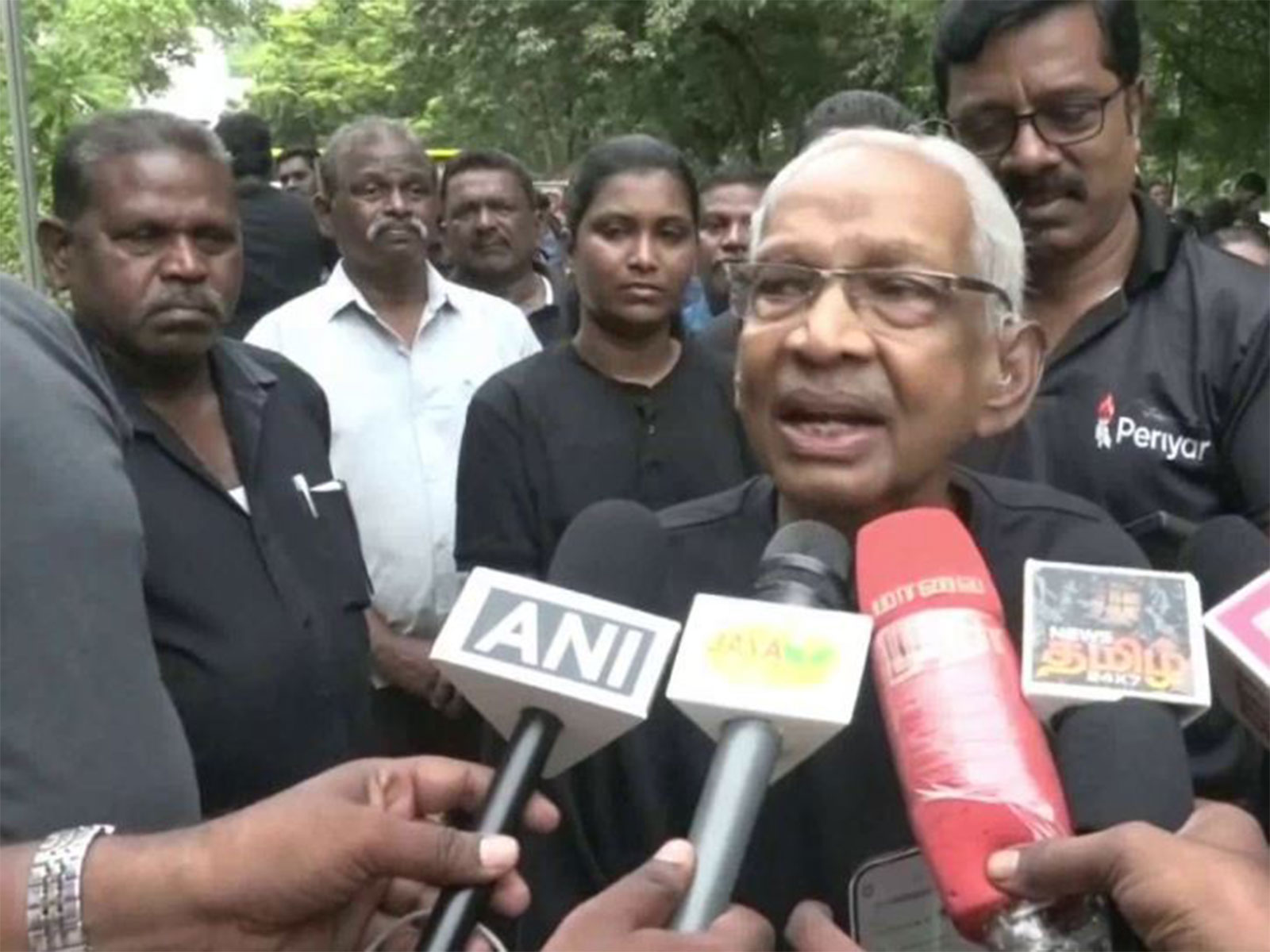 "People and allies discontented": Dravidar Kazhagam's K Veeramani targets TVK alliance
