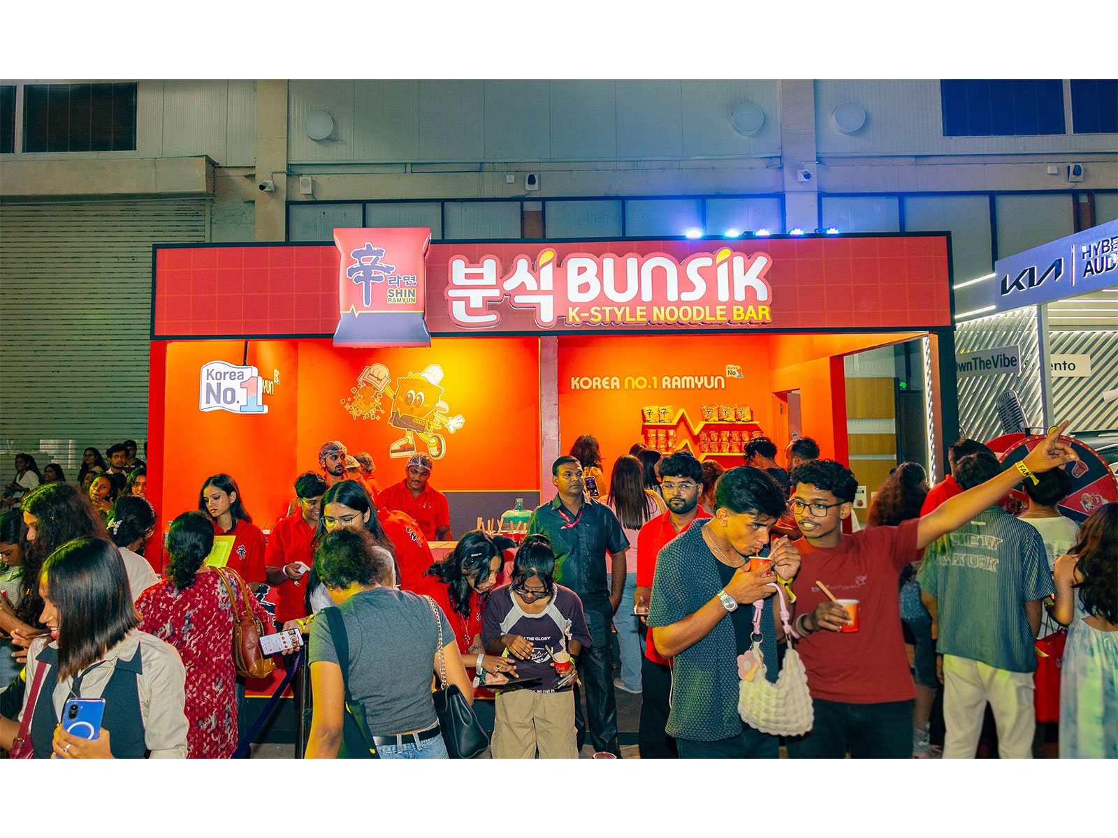 Nongshim Brings Shin Ramyun to India's K-Culture Fans at HYBE INDIA Pop-Up Parks Across 4 Indian Cities