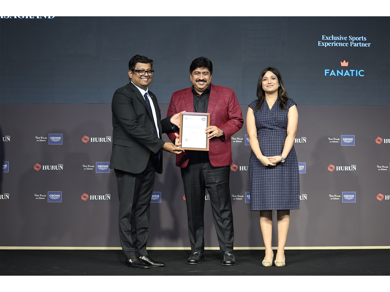 Hurun India Honours Casagrand's Founder & Managing Director Arun Mn as the Self-Made Real Estate Entrepreneur of the Year