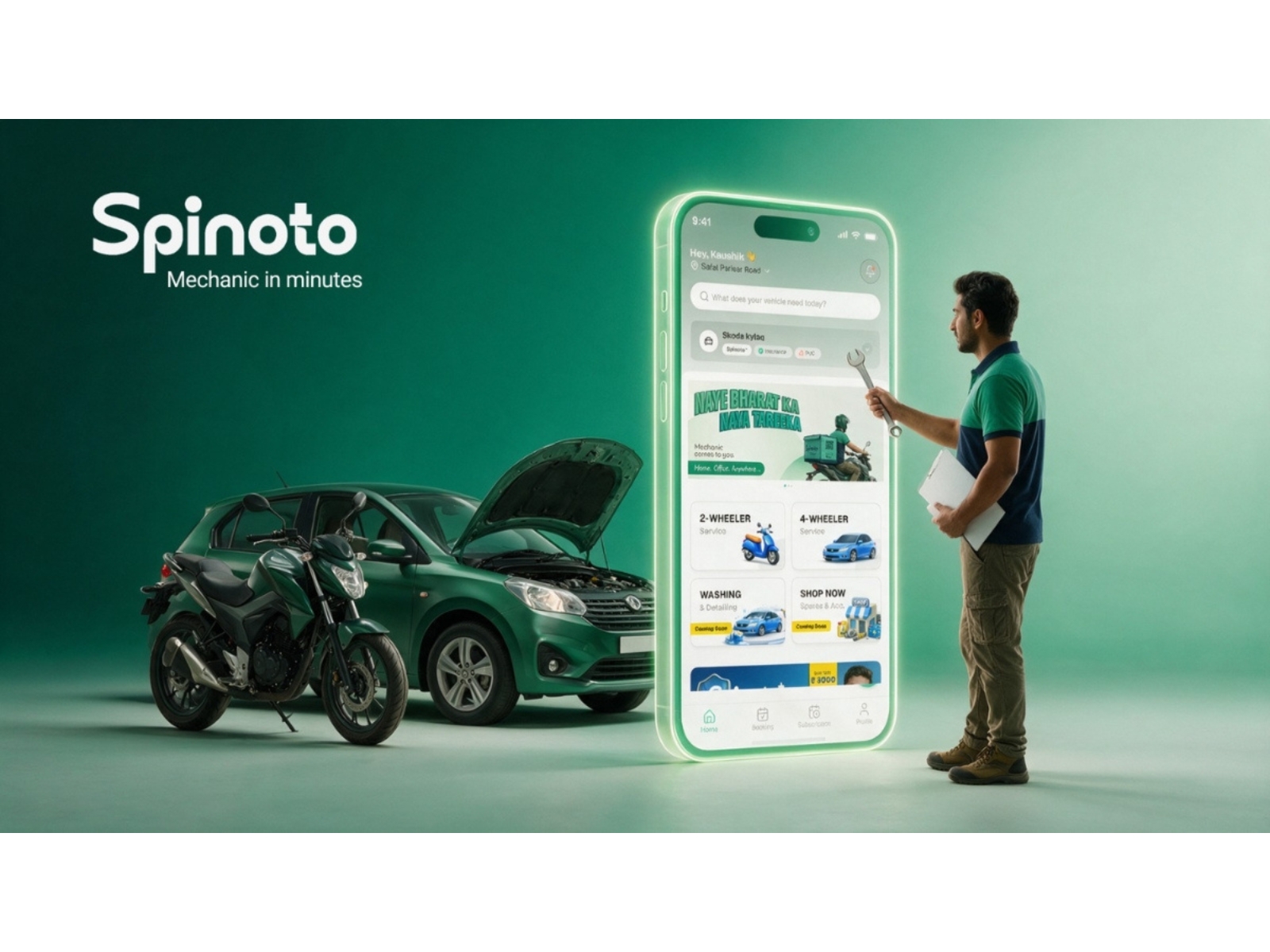 Spinoto Raises $149K in Pre-Seed Funding to Strengthen Technology and Scale Automobile Service Operations