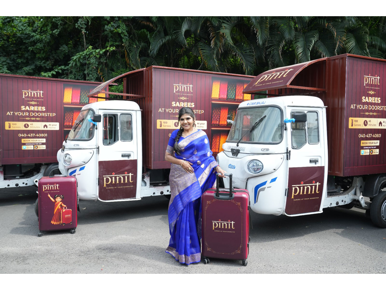 Pinit Launches Quick-Commerce Saree Platform with 45-Minute Doorstep Fulfilment