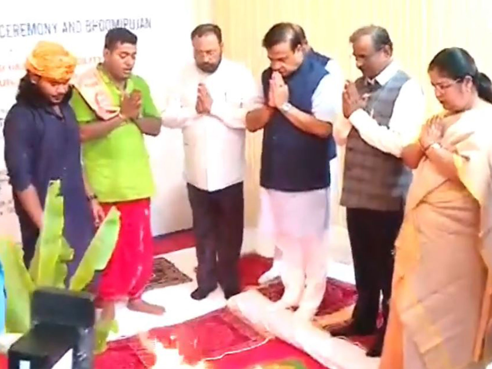 Assam CM performs bhumi pujan, lays foundation stone of ISRO’s ISTRAC Advanced Radar Research Facility at Chandrapur