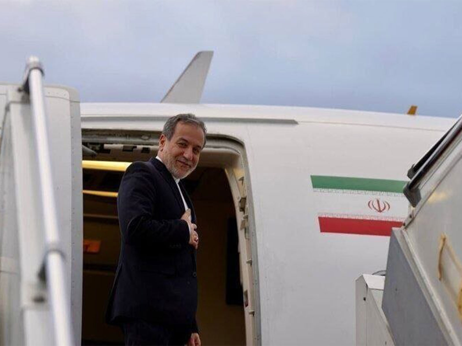 Iranian Foreign Minister Seyed Abbas Araghchi arrives in New York (Photo/X/@IrnaEnglish)