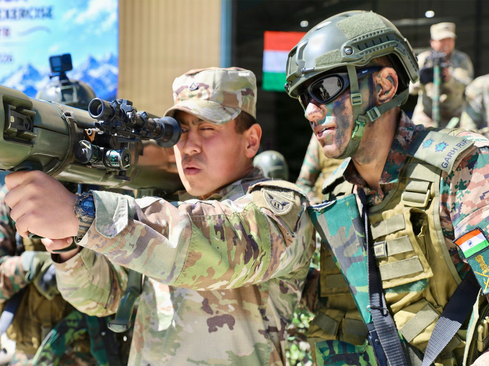 Indian, US troops exchanging expertise during Exercise Yudh Abhyas 2026 (Photo/X/@USAmbIndia) Indian, US troops exchanging expertise during Exercise Yudh Abhyas 2026 (Photo/X/@USAmbIndia)
