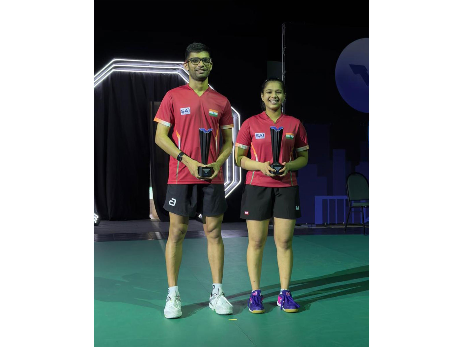 Asian Games: Indian table tennis pairs Harmeet-Yashaswini, Manush-Diya enter mixed doubles quarter-finals