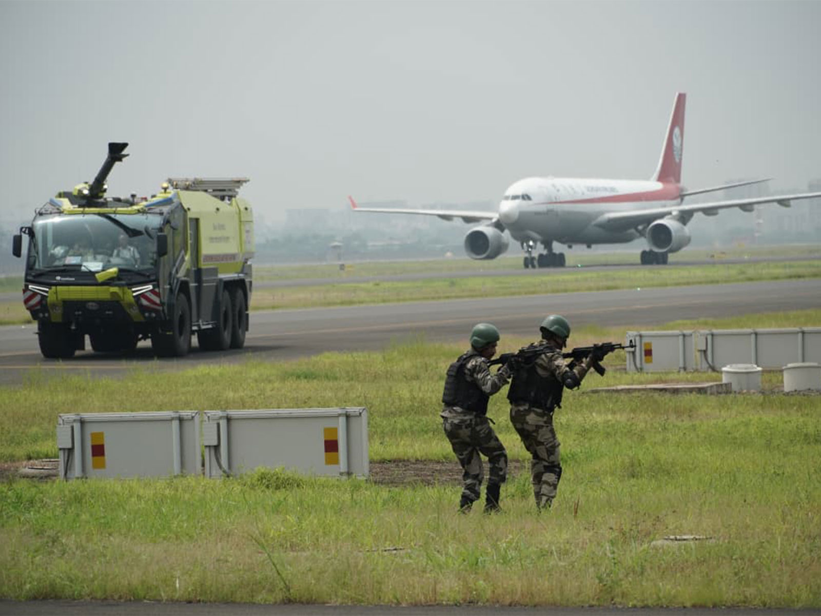 CISF conducts annual anti-hijacking mock exercise at Navi Mumbai Airport