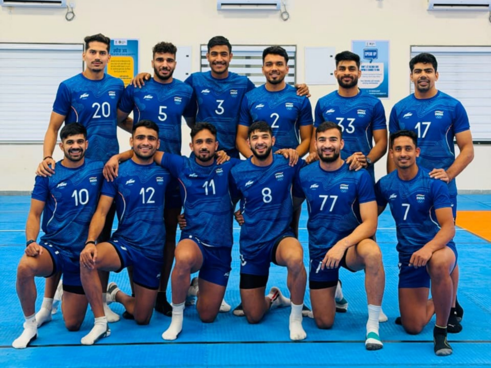Indian men's kabaddi team. (Photo: SAI Media) Indian men's kabaddi team. (Photo: SAI Media)