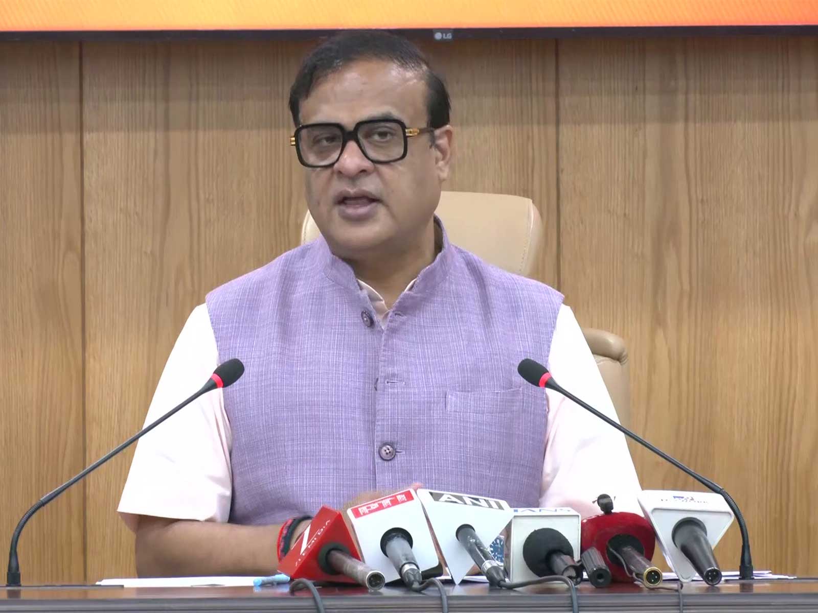 Assam CM Himanta Biswa Sarma (Photo/ANI) Assam CM Himanta Biswa Sarma (Photo/ANI)