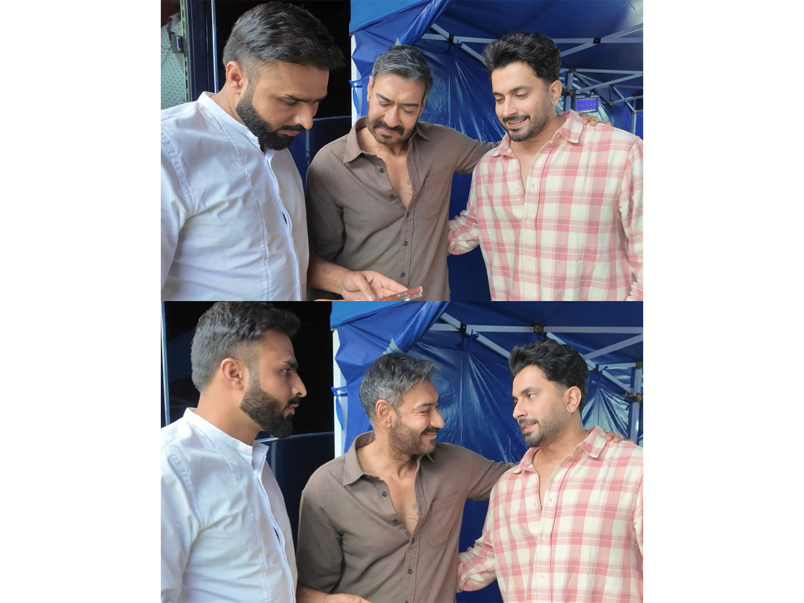 Sunny Singh shows Ajay Devgn his first Punjabi film ‘Thaapi’ teaser, says “I’ve looked up to you since I was a kid”