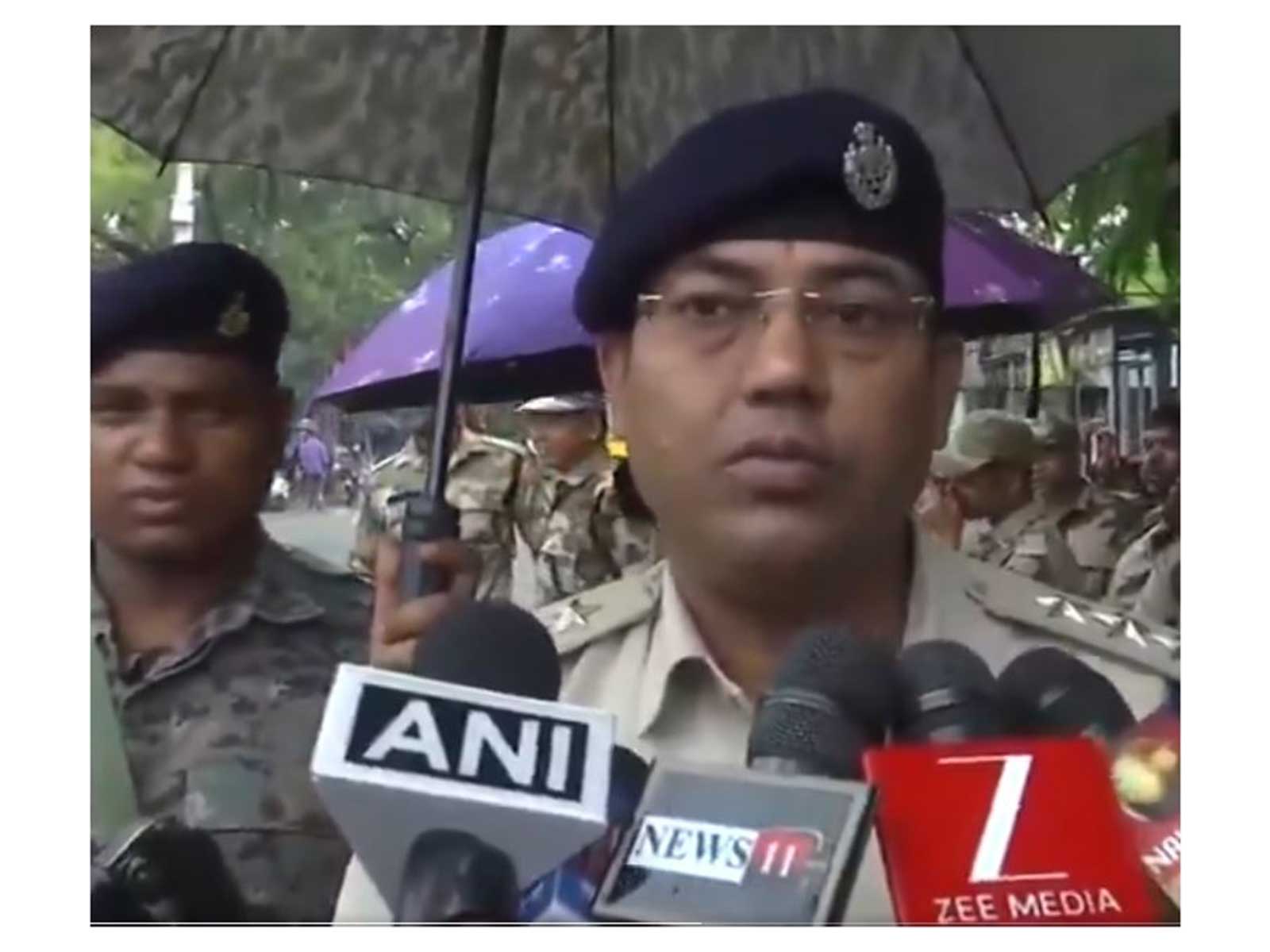 Hatia DSP Neeraj Kumar (Photo/ANI) Hatia DSP Neeraj Kumar (Photo/ANI)