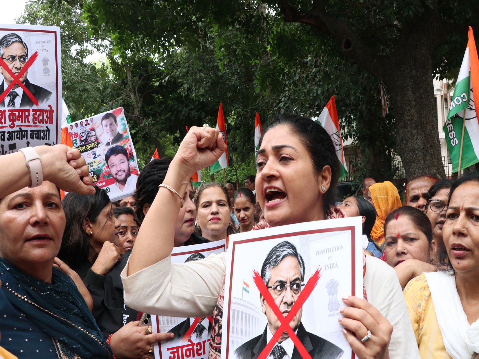 Congress escalates nationwide protests for CEC Gyanesh Kumar's resignation ahead of INDIA Bloc meet; BJP hits back, says "truth can never be defeated"