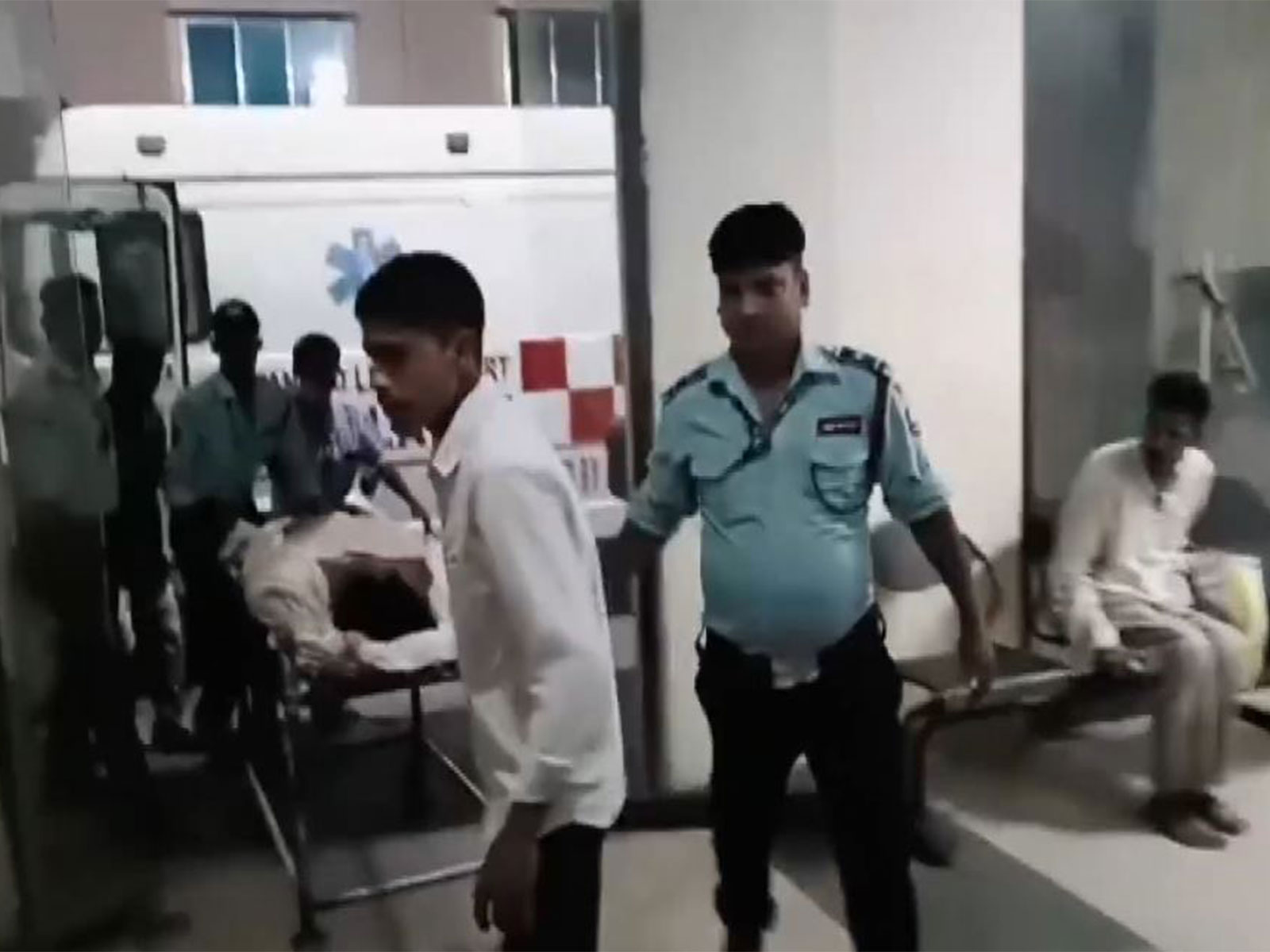 Tipra Motha candidate Khachindra Reang at GBP Hospital after he was injured in an alleged firing incident during the TTAADC Village Committee polls in Gomati district, Tripura. (Photo: ANI) Tipra Motha candidate Khachindra Reang at GBP Hospital after he was injured in an alleged firing incident during the TTAADC Village Committee polls in Gomati district, Tripura. (Photo: ANI)