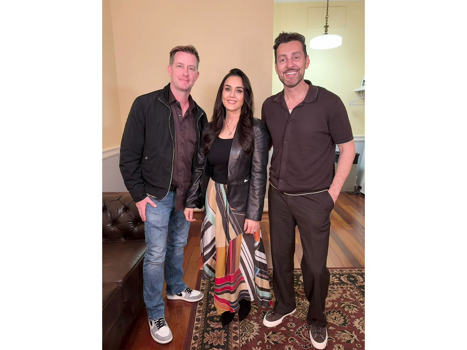 "Thank you for the shoutout": Preity Zinta with husband Gene attend stand-up comic Max Amini show in US