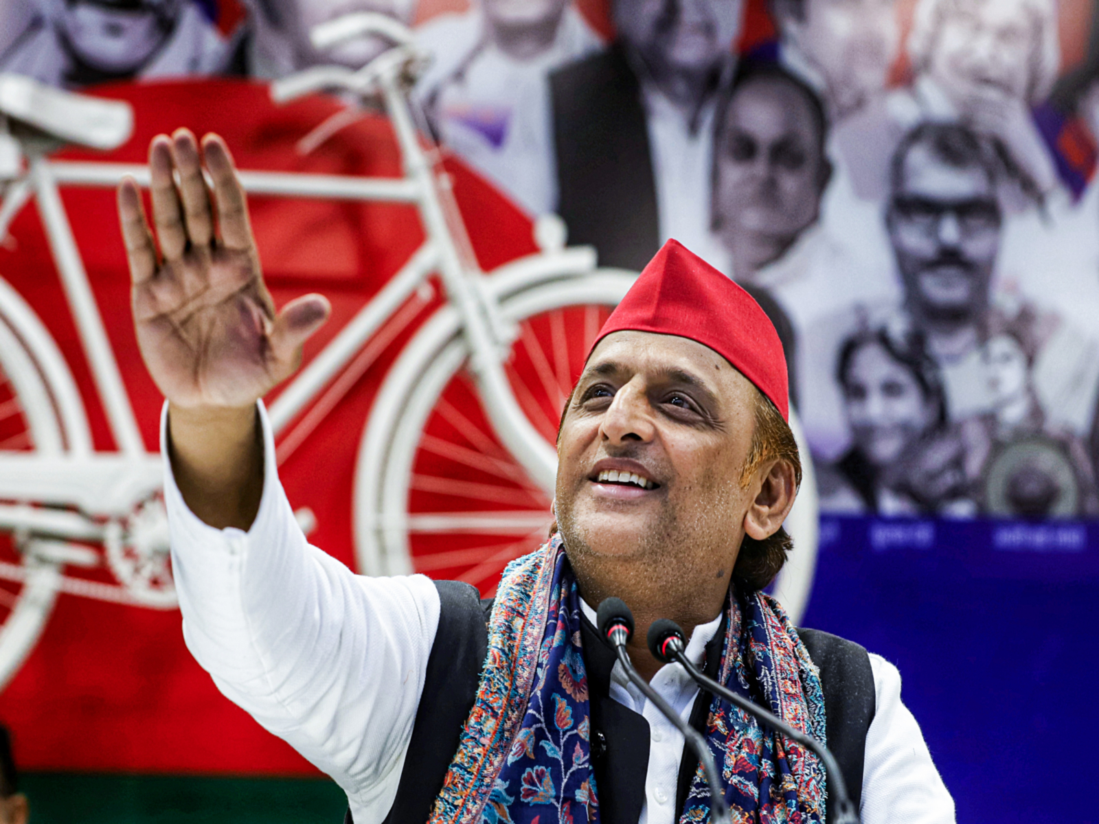 "Yahi Bhajpa ka dukh, Kamar kase INDIA ekjut": Akhilesh Yadav's dig at BJP as INDIA bloc meets