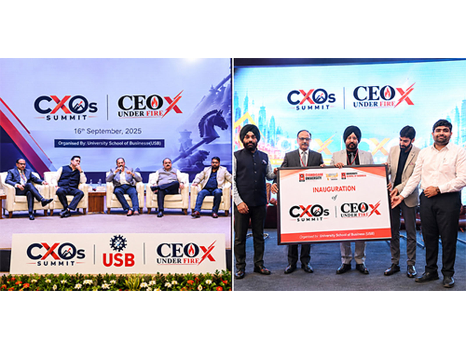 University School of Business at Chandigarh University organizes India's First Corporate Crisis Championship 'CEO Under Fire X'