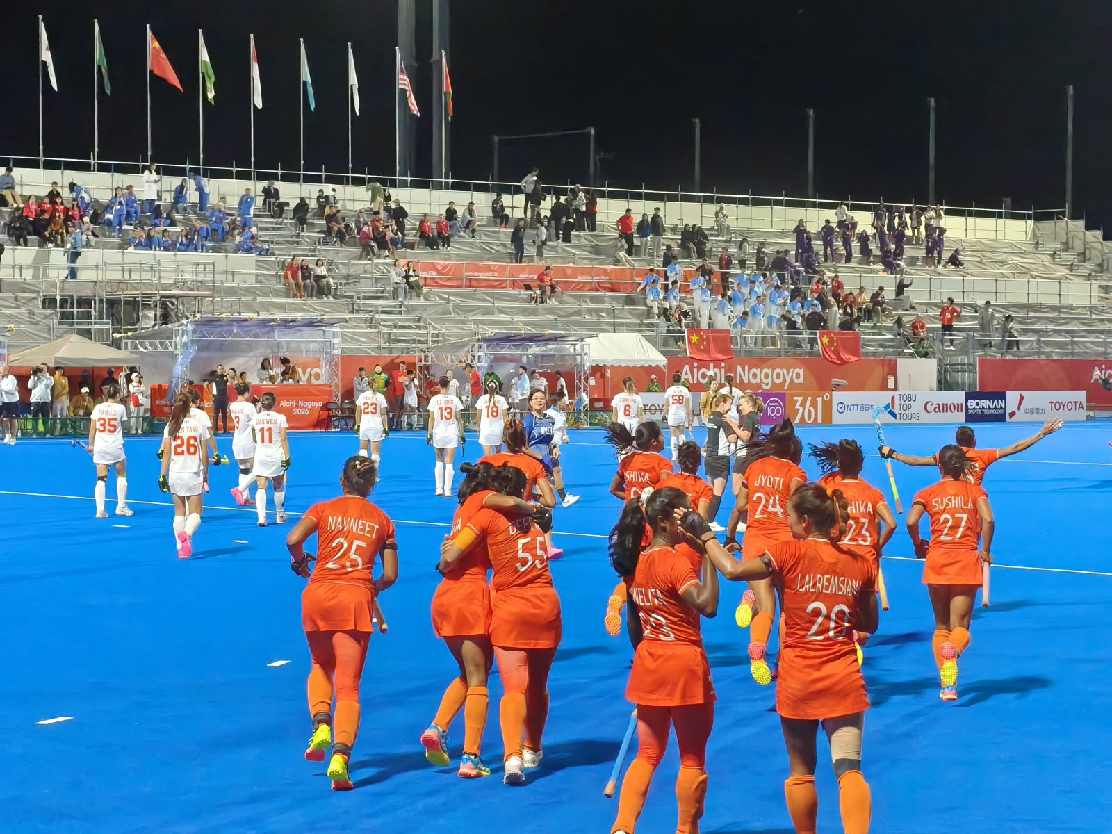 Ready for every on-field scenario, team bus parties: Navneet, Lalremsiami speak after historic Asian Games women's hockey gold
