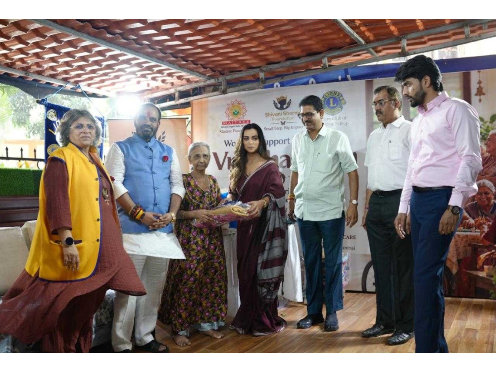 Shivani Sharma Foundation & Lion Club of Bombay Hilltop Bring Smiles to Elderly Women Through a Heartwarming Initiative