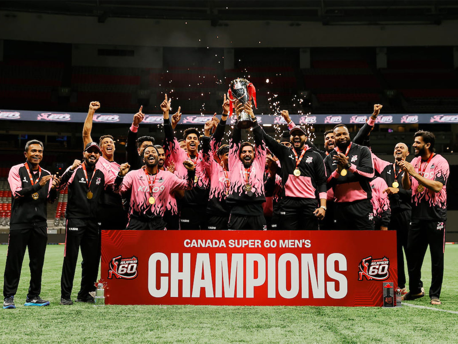 Canada Super 60 Season 2: Kieron Pollard-led Toronto Sixers complete double after beating Vancouver Anchors in men’s final
