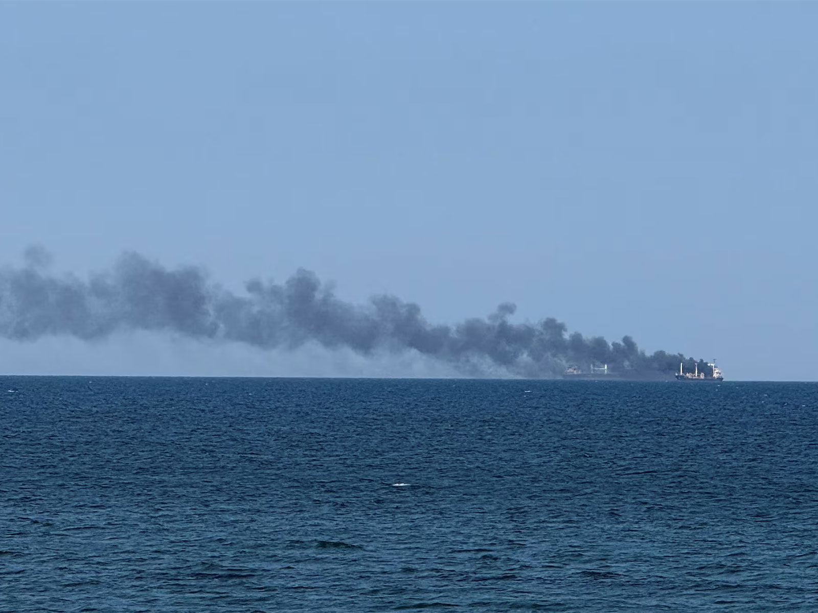23 Indian seafarers reported safe after Ukrainian drone attack sets fire to oil tanker off Russian coast