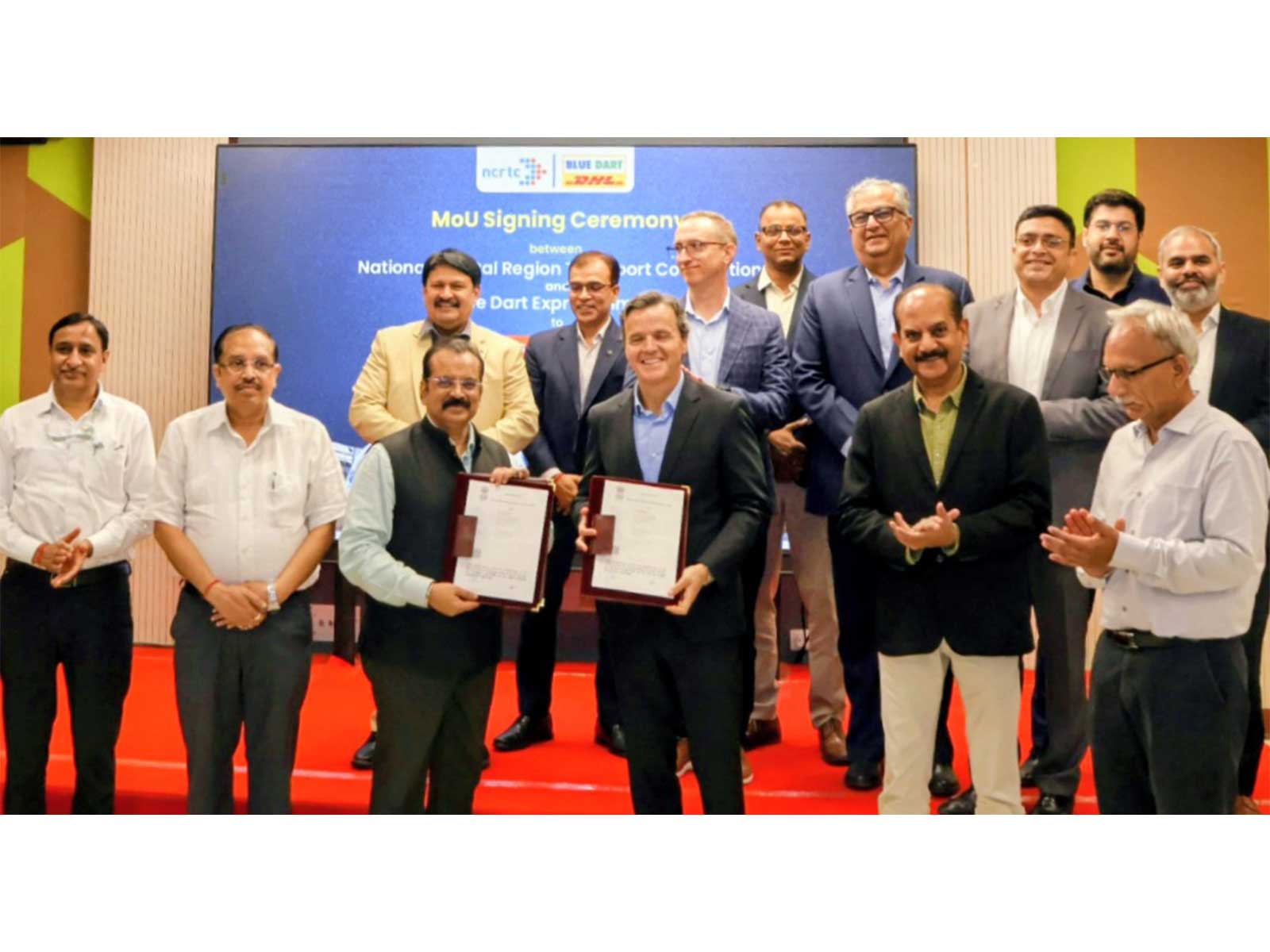 Blue Dart and NCRTC Sign MoU to Explore Express Parcel Movement on the Delhi-Meerut Namo Bharat Corridor