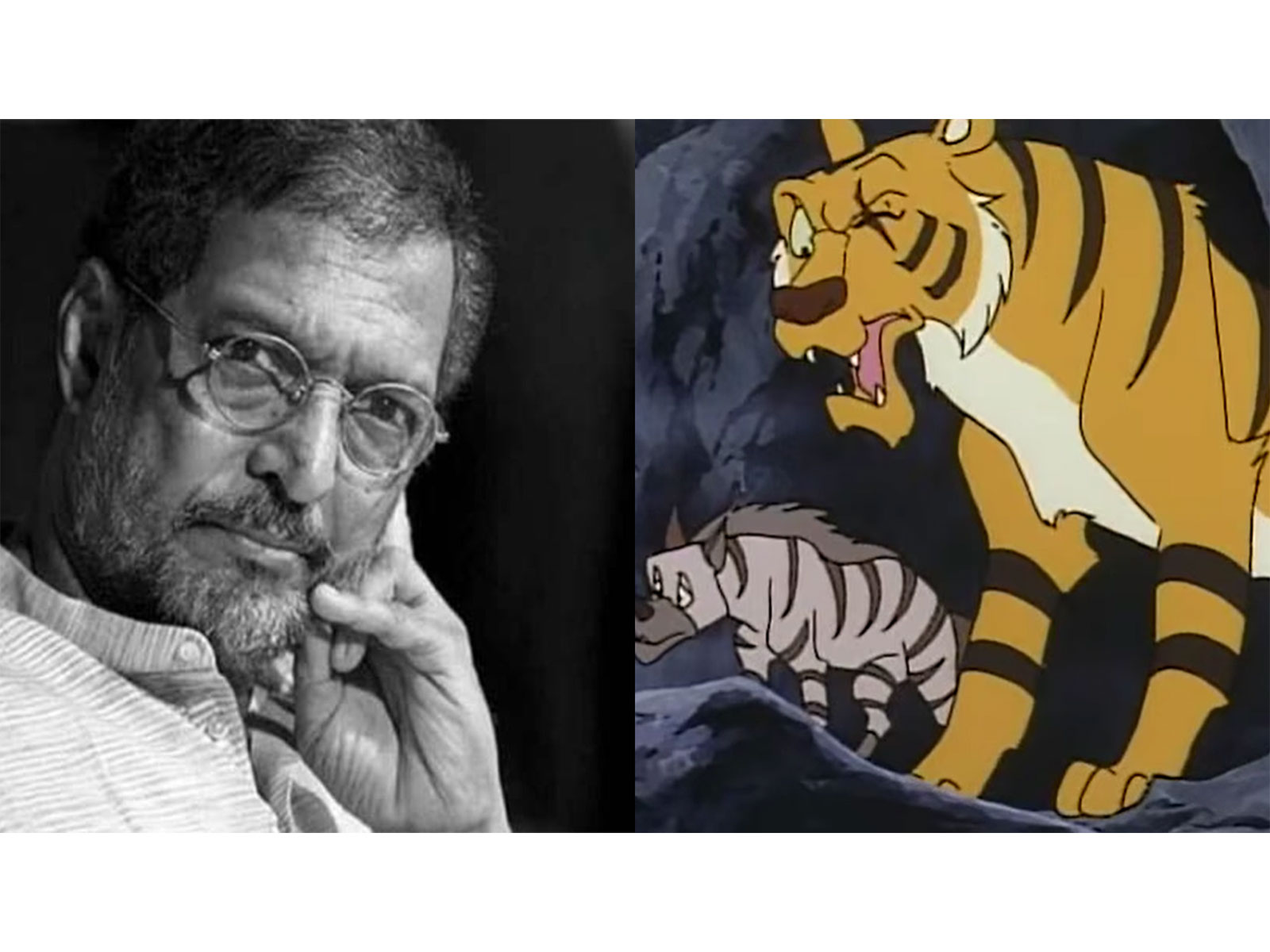 Remember Shere Khan from ‘The Jungle Book’? Nana Patekar was the voice behind Mowgli’s greatest enemy