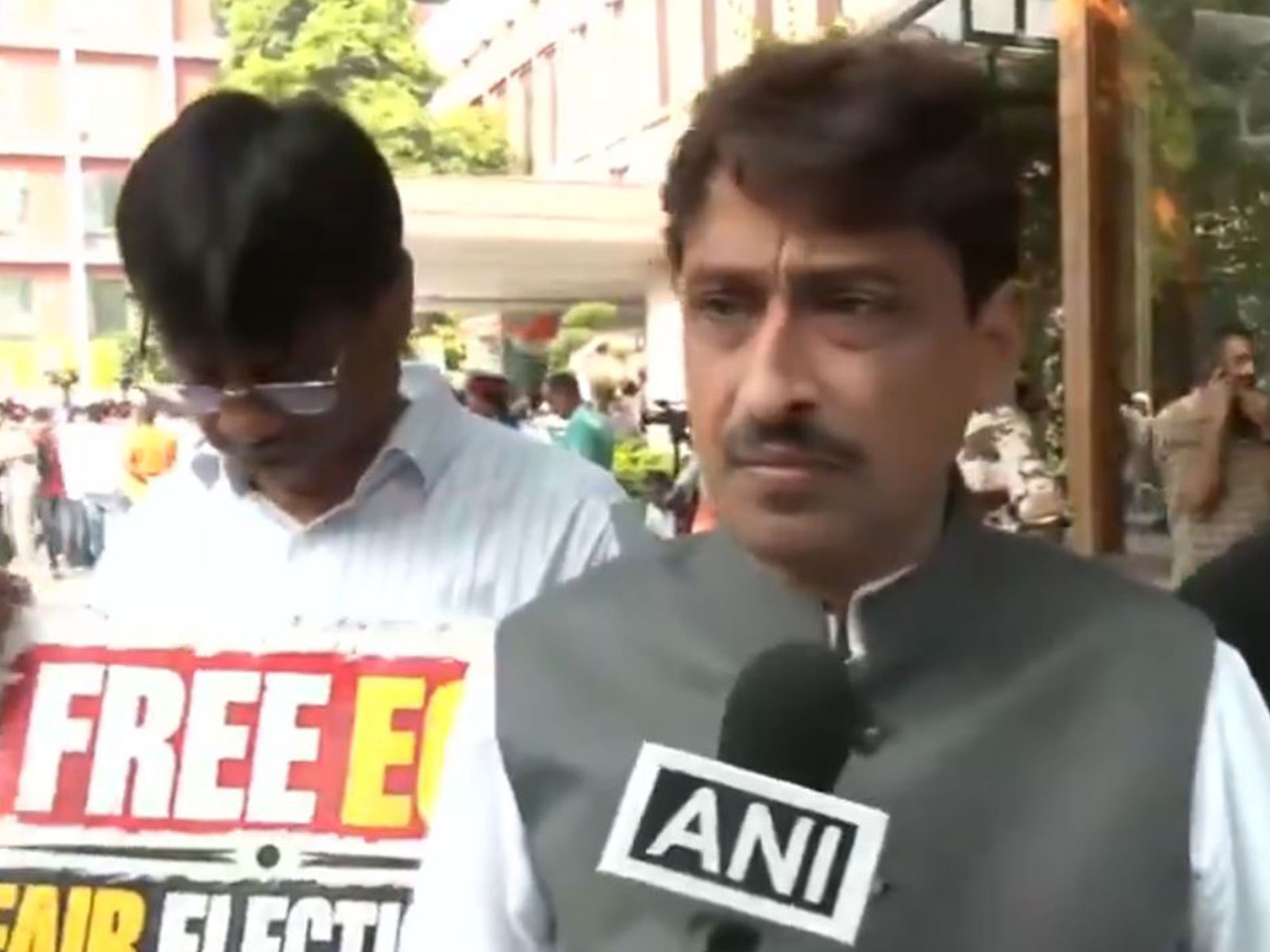"Entire INDIA alliance is united," says Congress MP Imran Masood amid New Delhi march