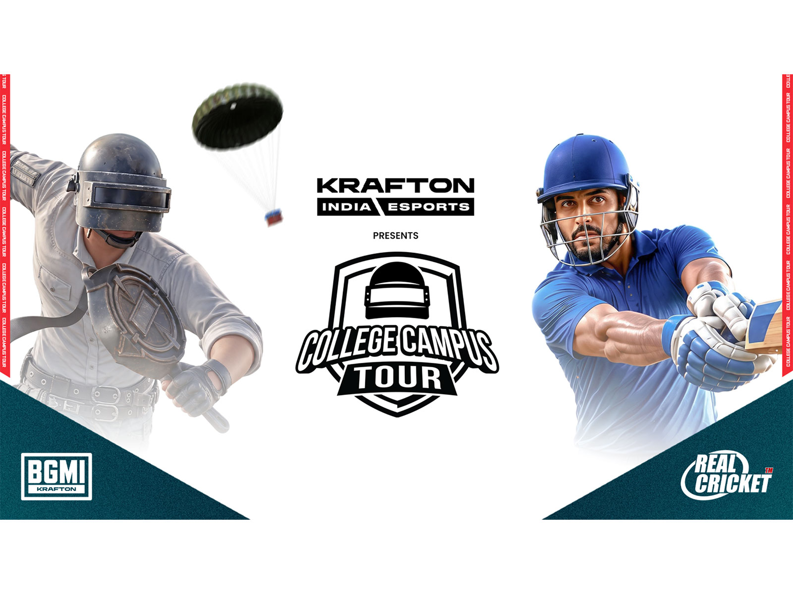 KRAFTON India Doubles College Campus Tour to 256 Colleges, Taking Competitive Esports to More Campuses Across India