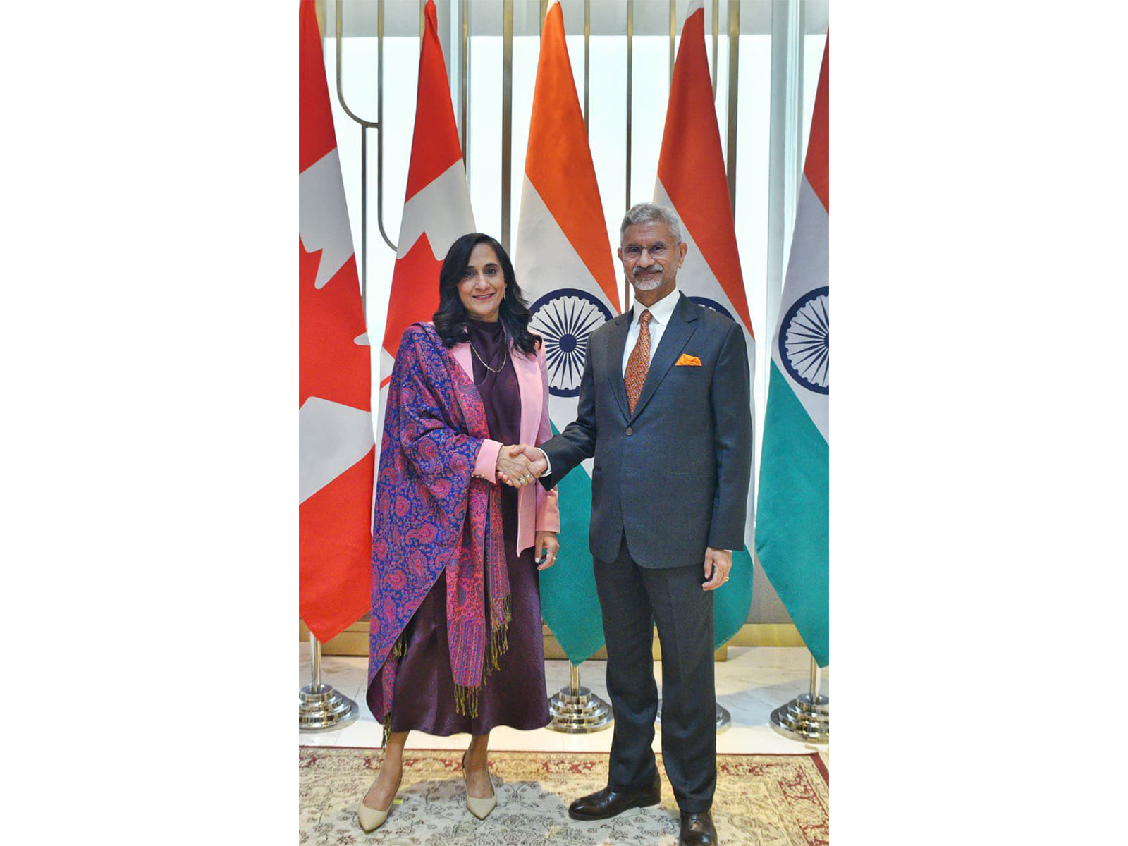 Jaishankar meets his Canadian counterpart Anita Anand; discussed regional developments and Strategic Partnership