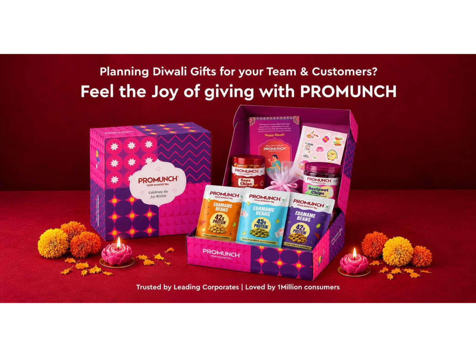 PROMUNCH Fires the Boring Snack Box: Corporate Diwali Gifting Gets a High-Protein Makeover
